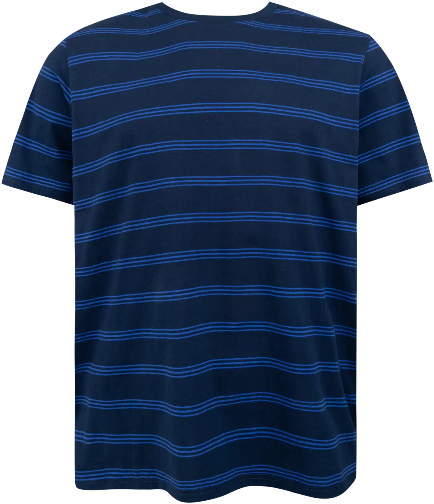 House miesten raidallinen t-paita 195H032607 - Dark blue w/bright blue - 1