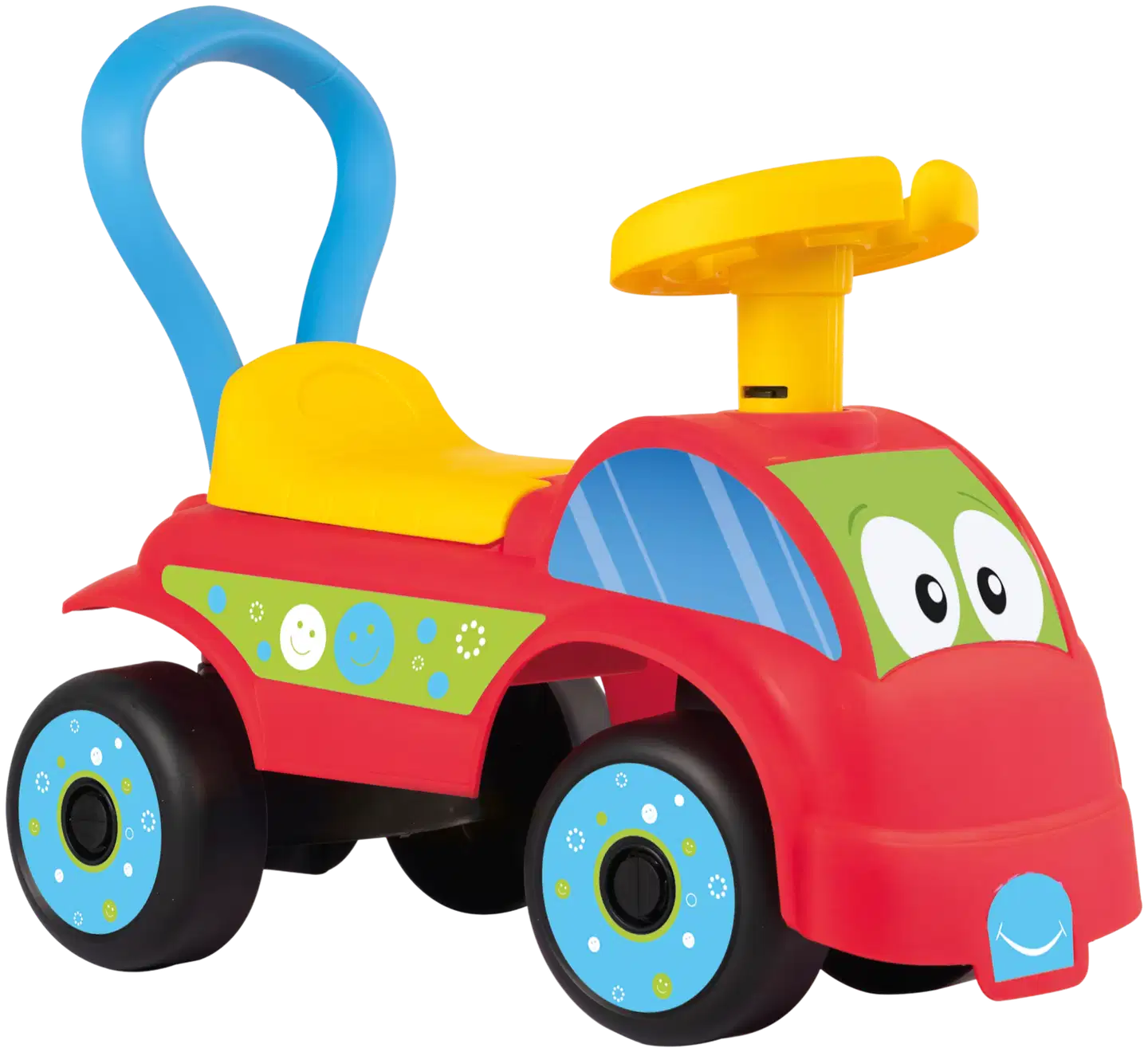 Dolu hymyilevä potkuauto - 1