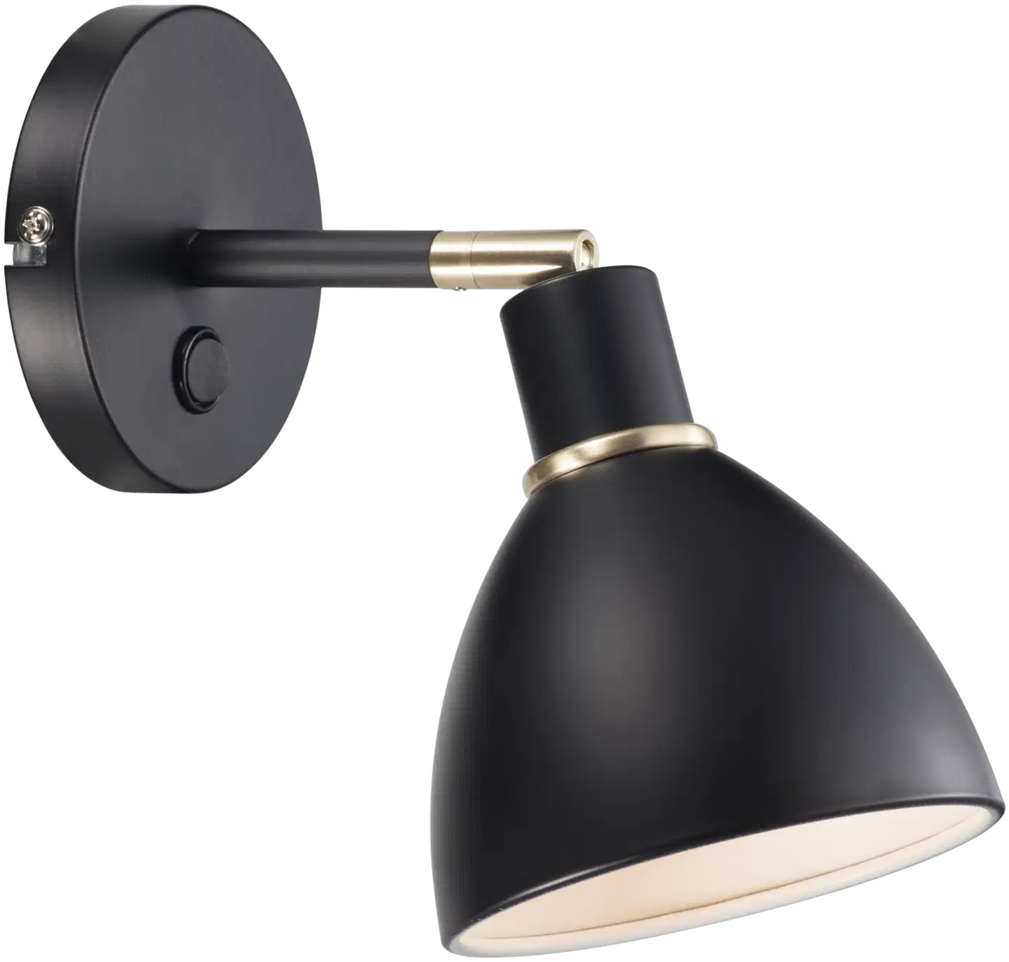 Nordlux seinävalaisin Ray musta - 1