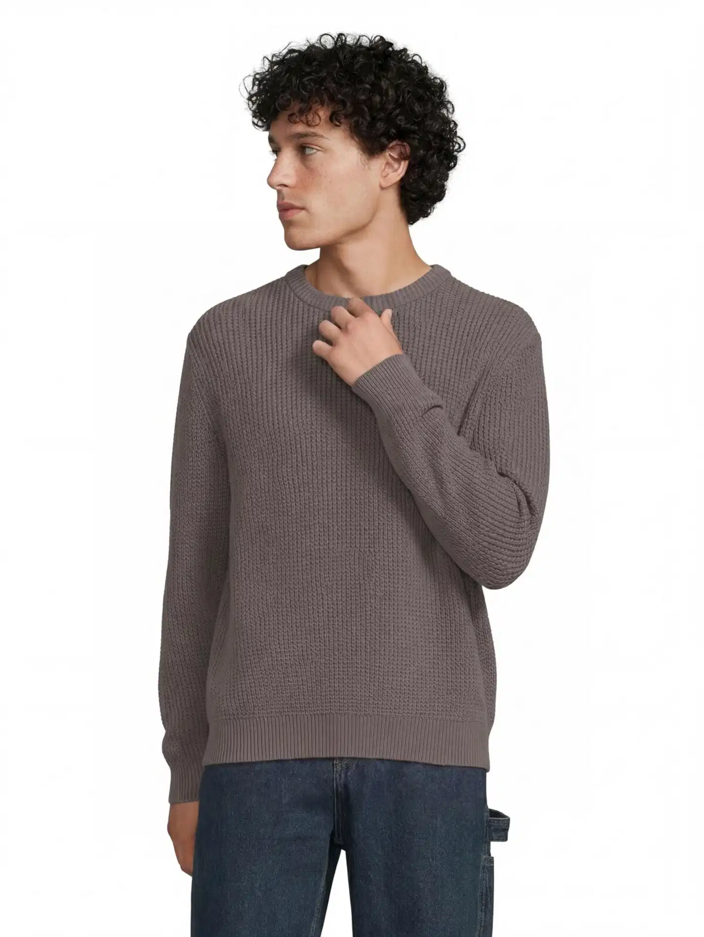 WKLY. miesten patenttineule acid wash, o-pääntie CYCLO® 195W312662 - Antracite - 1