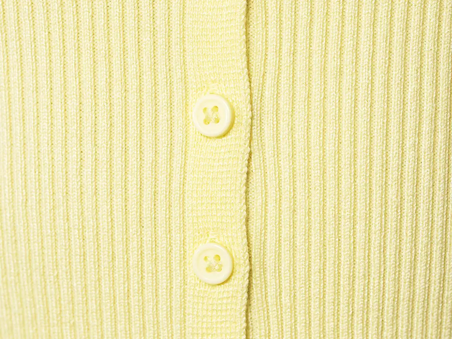 WKLY. naisten ribbineuletakki 213W000152 - Yellow - 5