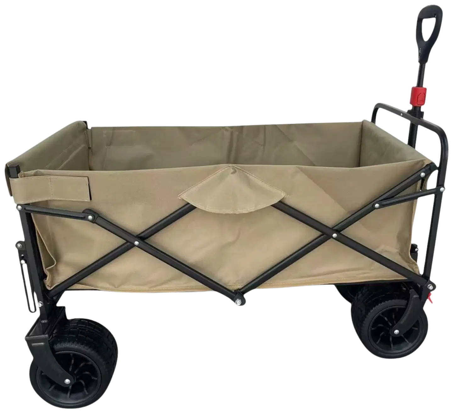 Fornorth puutarhakärry 115x61x105cm 100kg, beige - 1