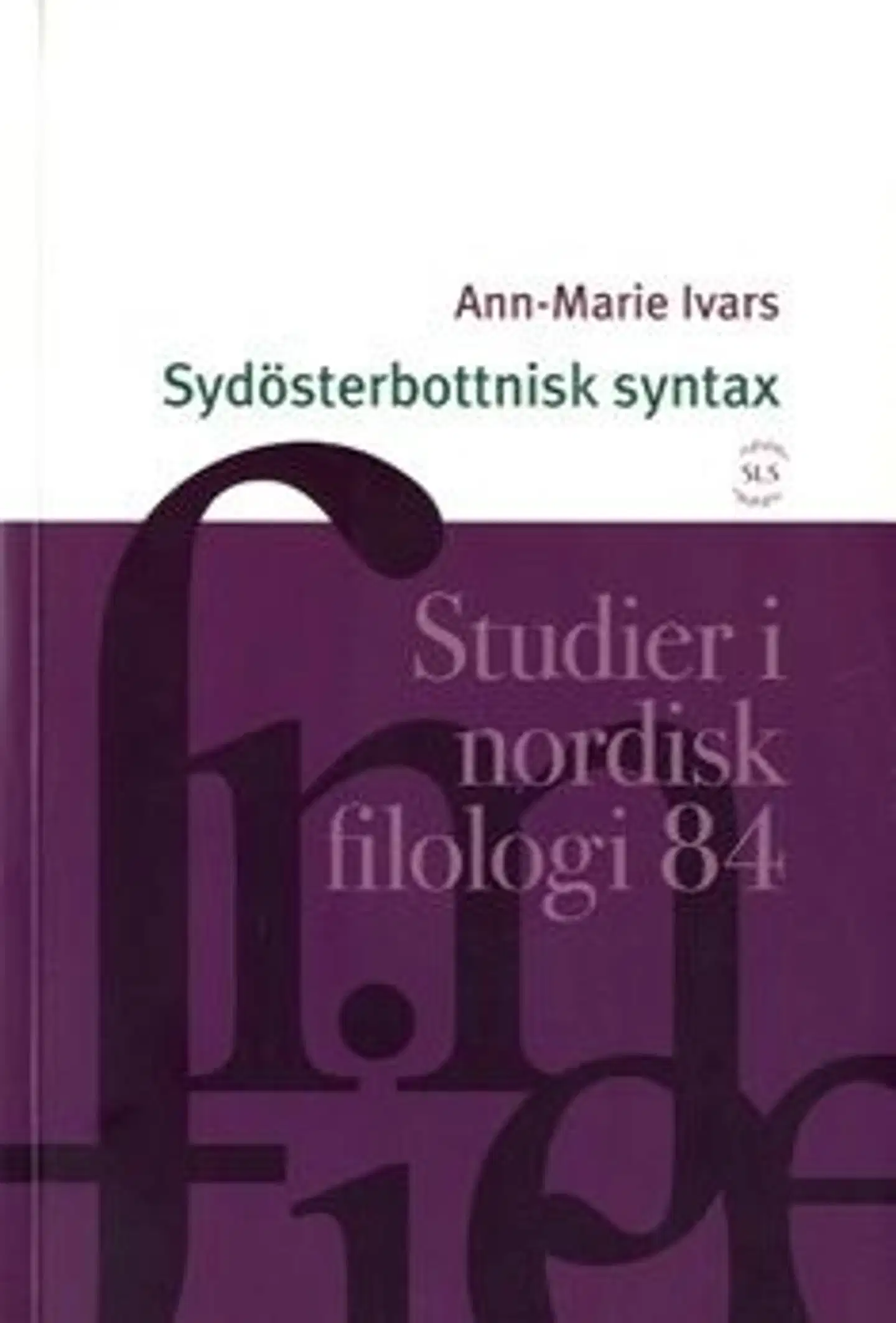 Ivars, Sydösterbottnisk syntax