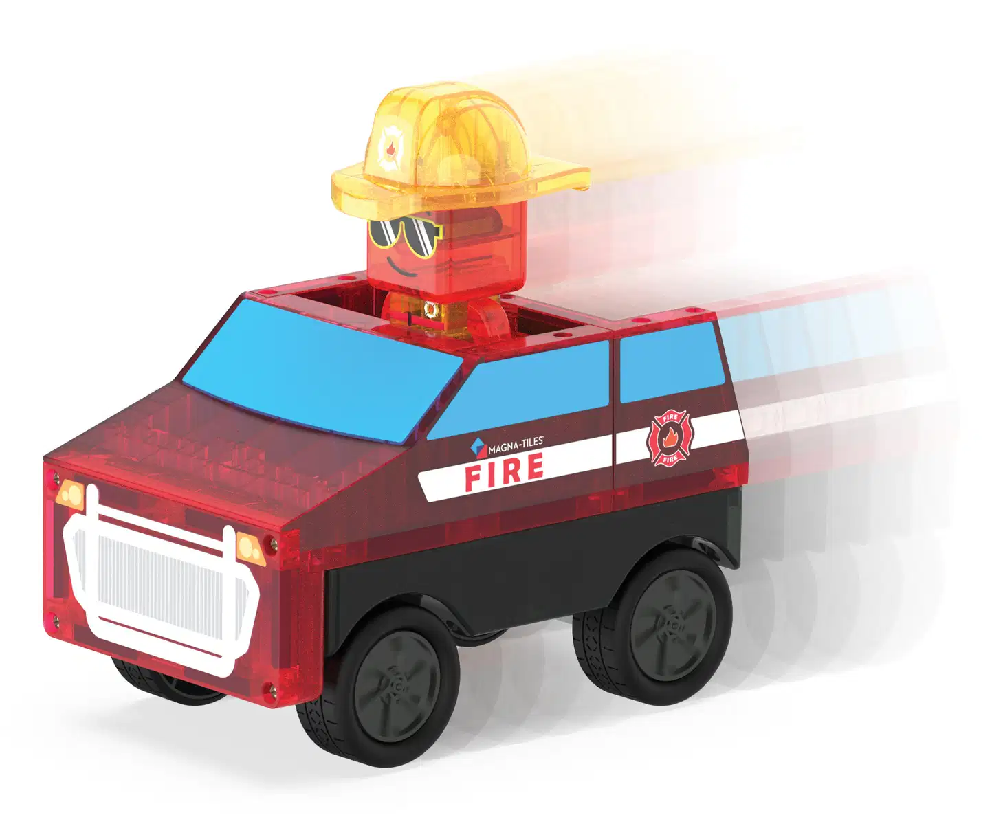 Magna-Tiles palo- ja pelastusasema 27 osaa - 10
