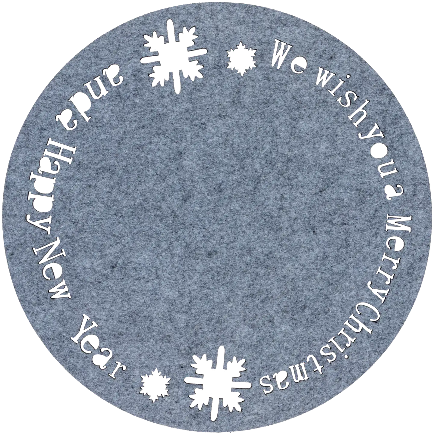 House huopatabletti X-mas 38 cm harmaa