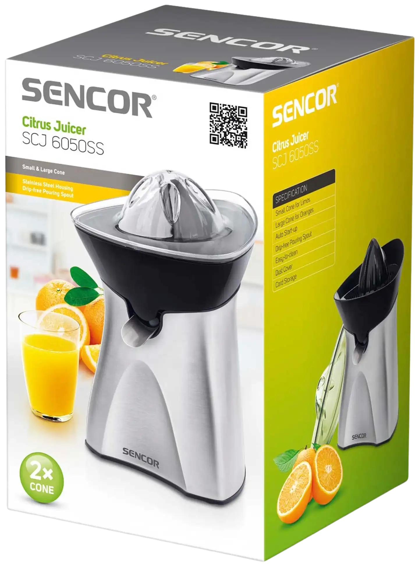 Sencor sitruspuristin SCJ 6050SS hopea - 5