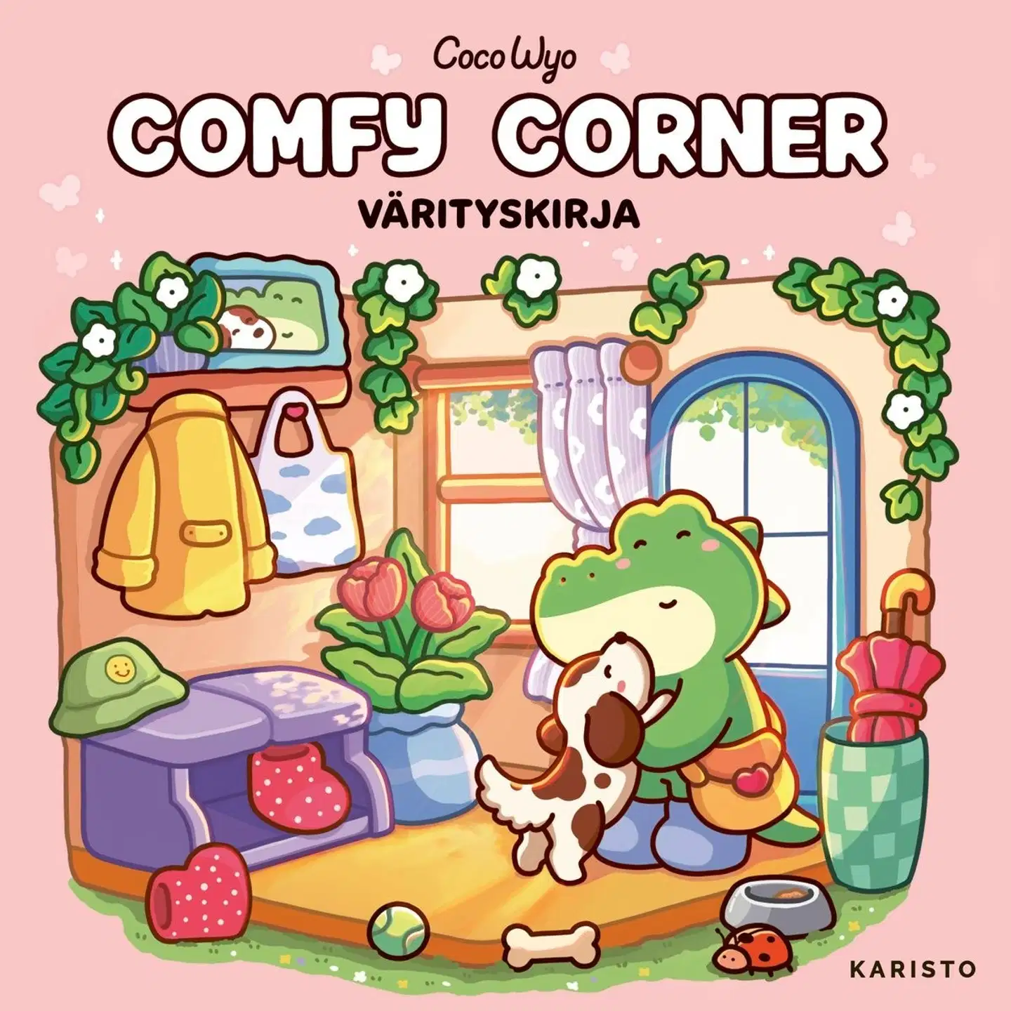 Coco Wyo - Comfy Corner - Värityskirja