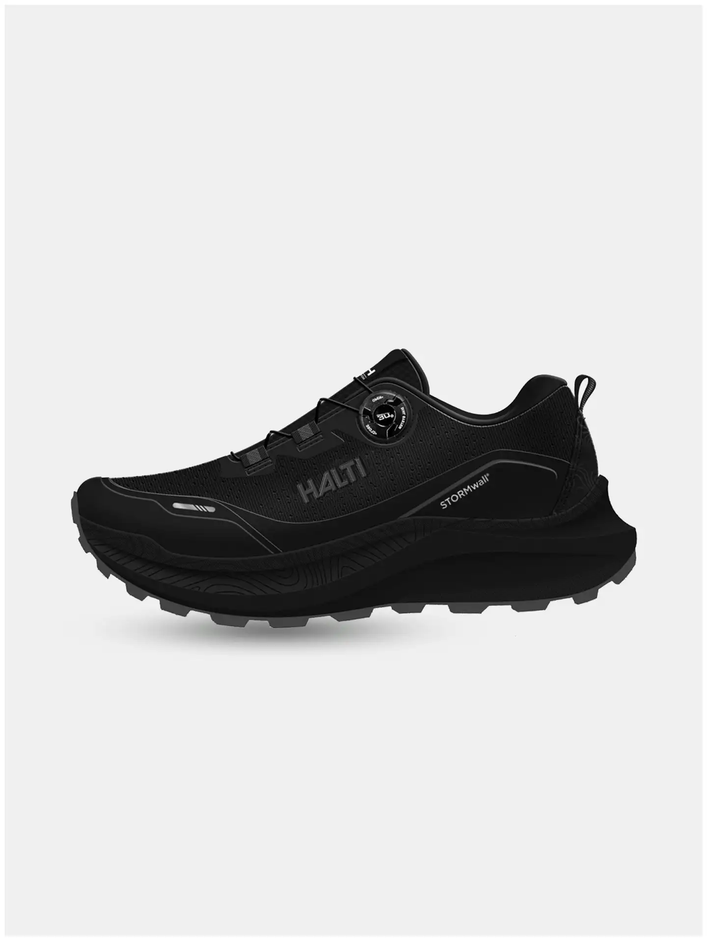 Halti miesten ulkoilukenkä Rapid Low Freelock DryMaxX - BLACK