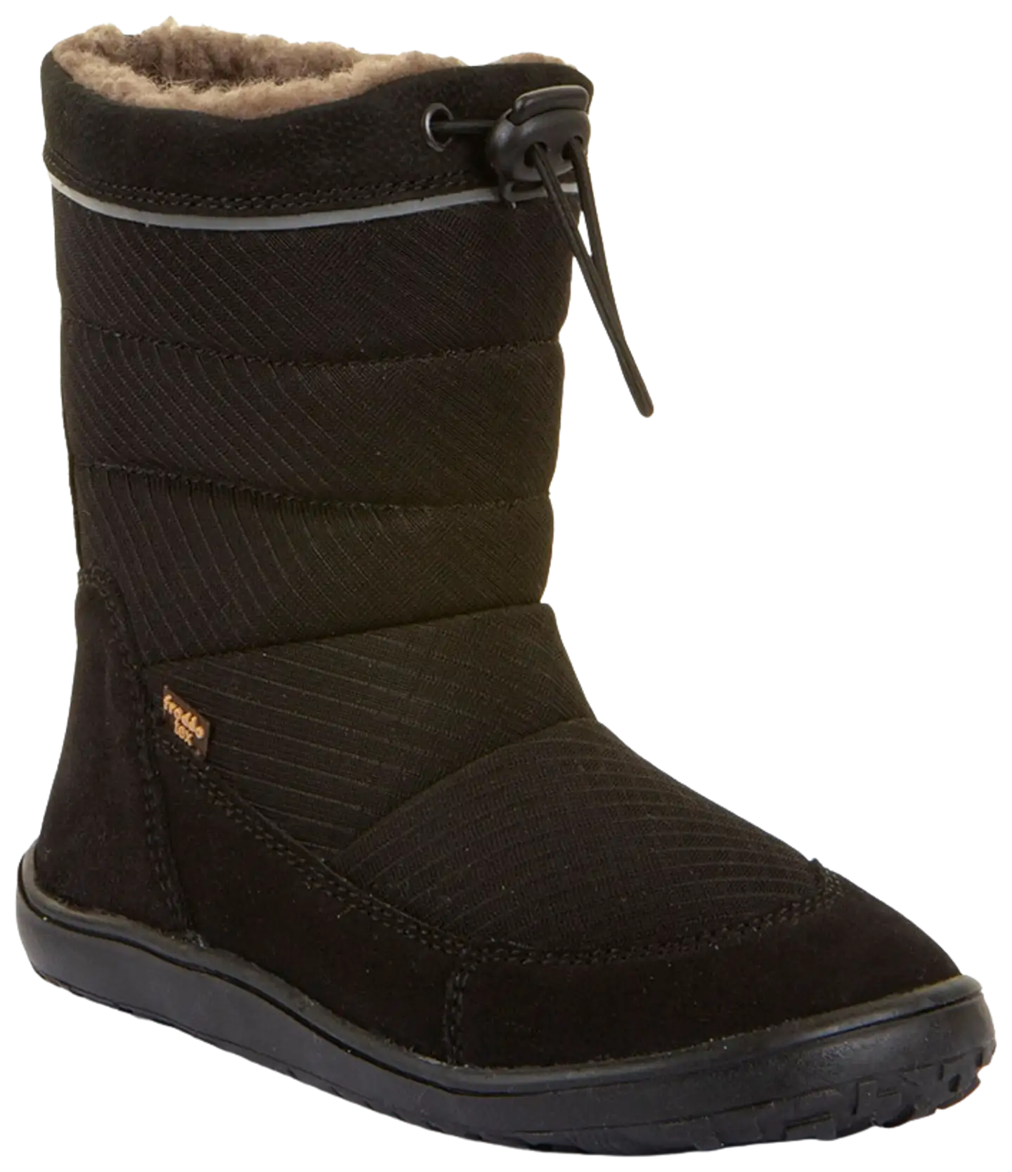 Froddo lasten talvipaljasjalkakenkä UP Tex Snow Wool - BLACK - 2
