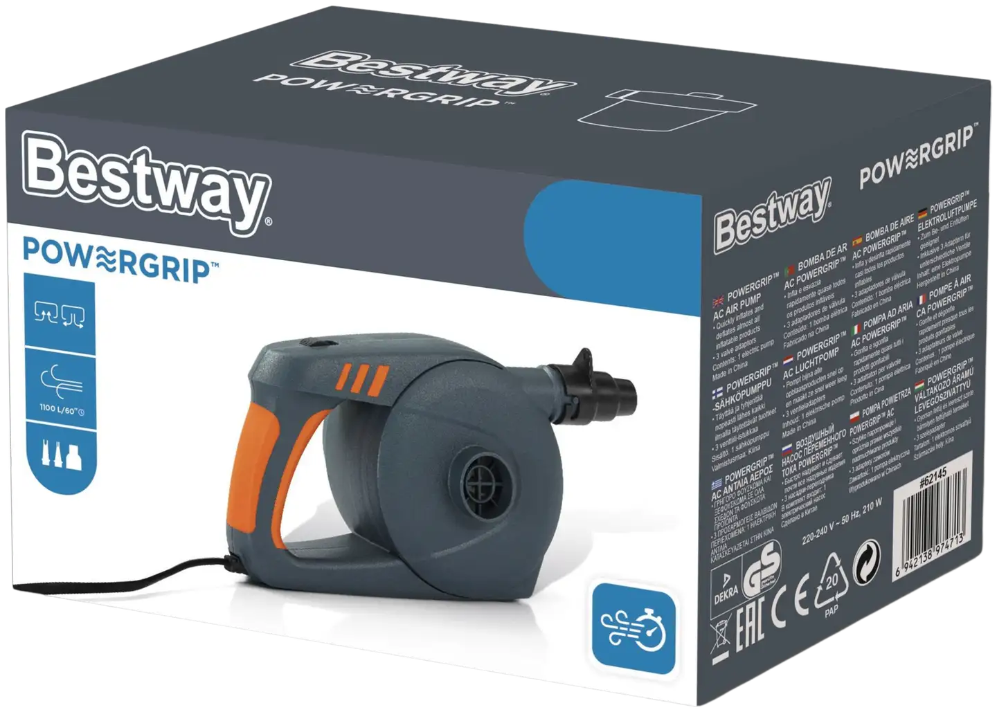 Bestway Powergrip -pumppu - 3