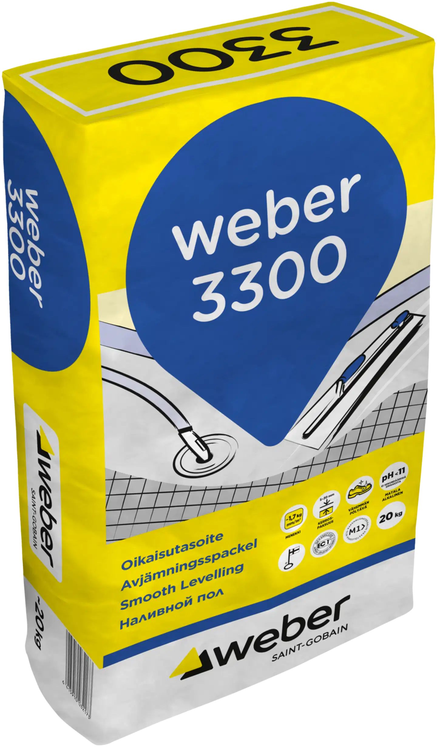 Weber vetonit 3300 Oikaisutasoite 20 kg
