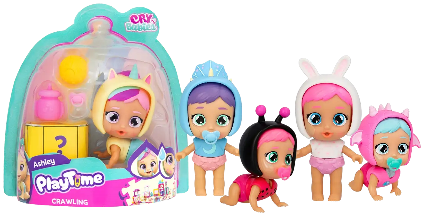 Cry Babies Playtime Care Babies -Pikkunukke - 1