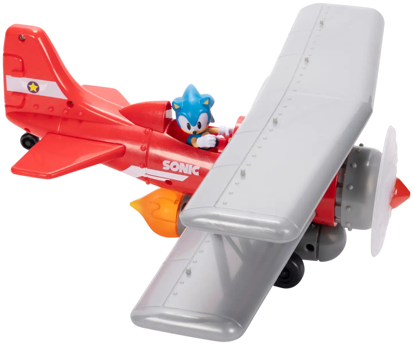 Sonic leikkisetti Tornado Biplane + Sonic-hahmo 2.5" - 9