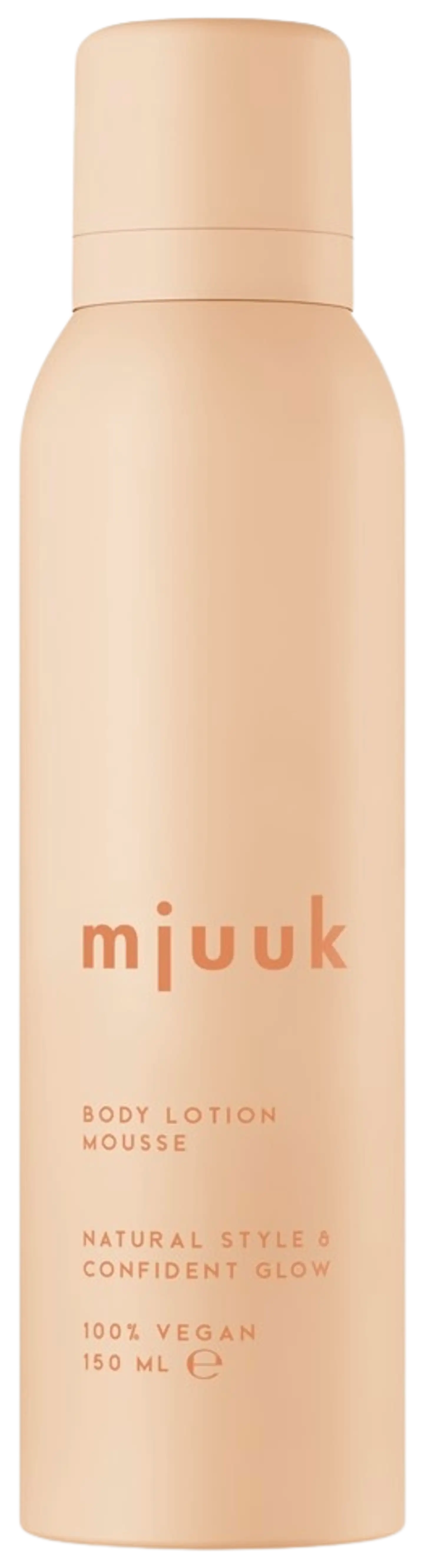 Mjuuk body lotion mousse 150ml