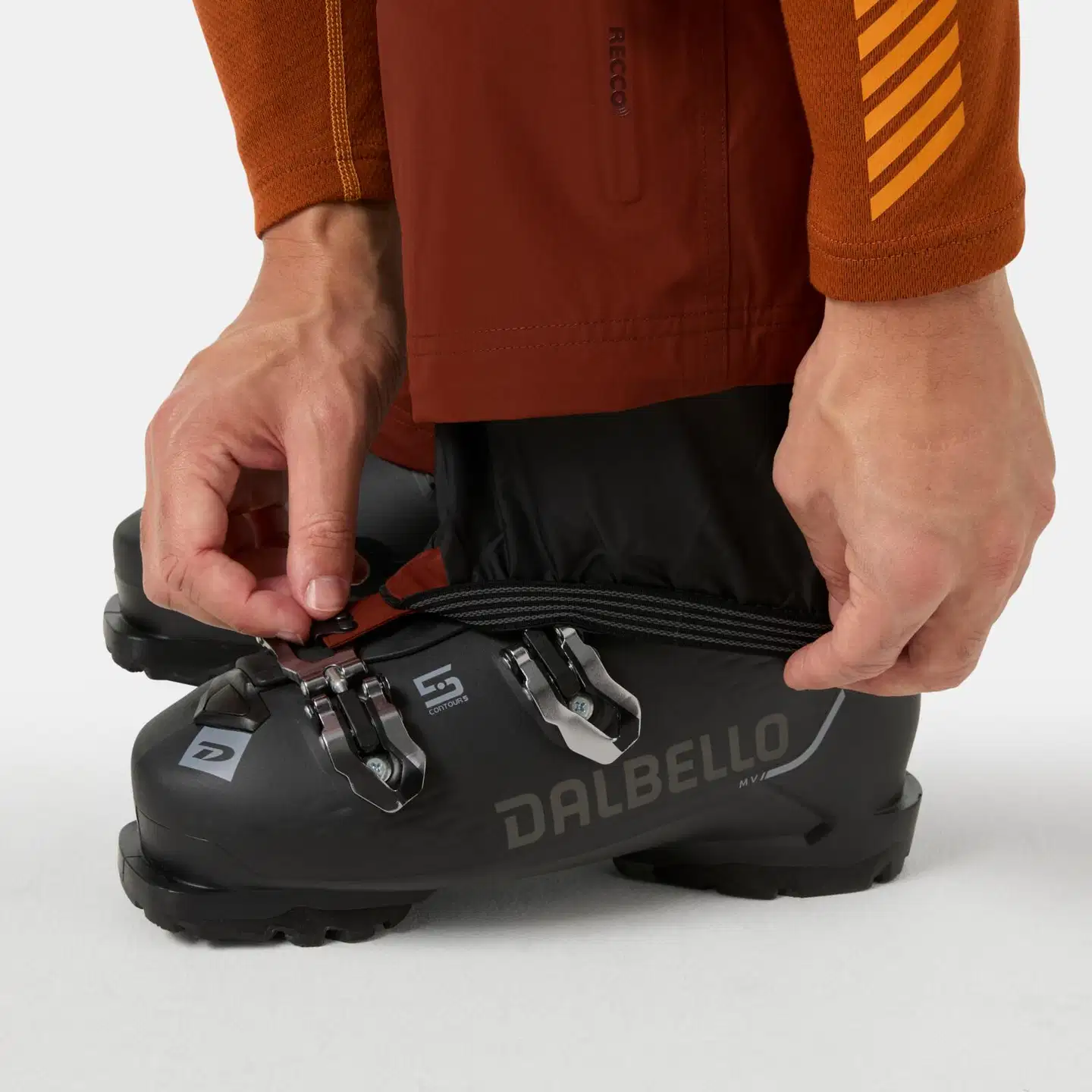 Helly Hansen miesten lasketteulu kuorihousut Emiko Shell pant 66068 - Iron Oxide - 7