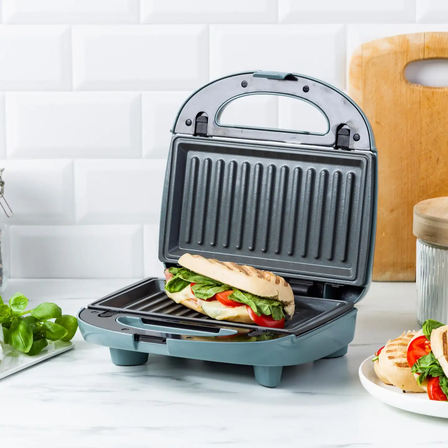 GreenChef - 3-in-1 Panini-, wafel- ja croque-laite - 7