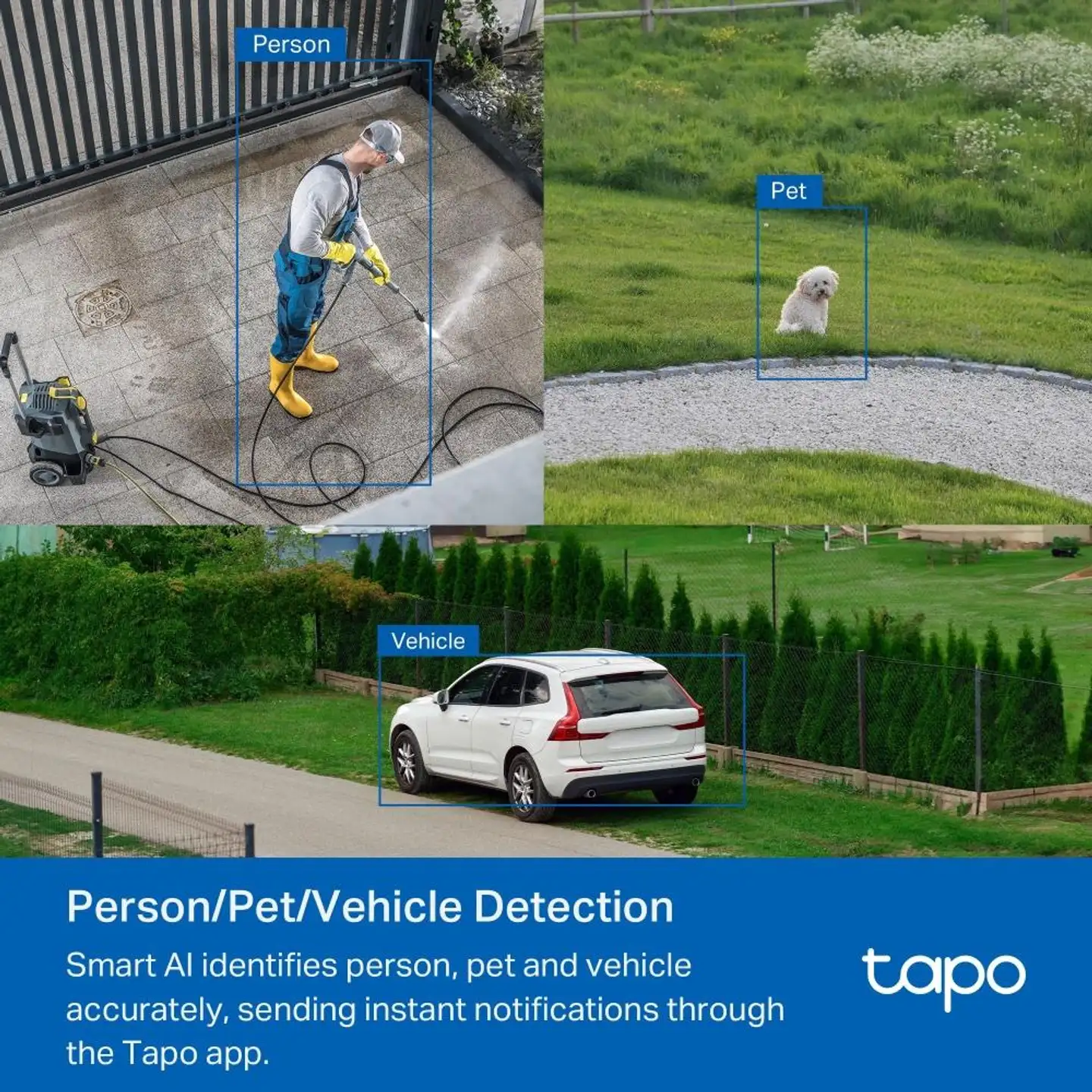 TP-Link Tapo C530WS -valvontakamera ulkokäyttöön - 11