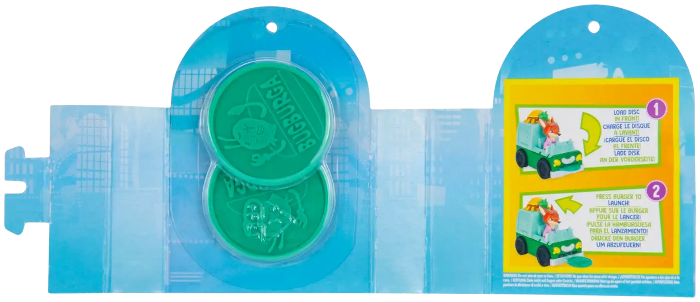 Zootropolis Pull Back- ajoneuvo 10 cm - 3