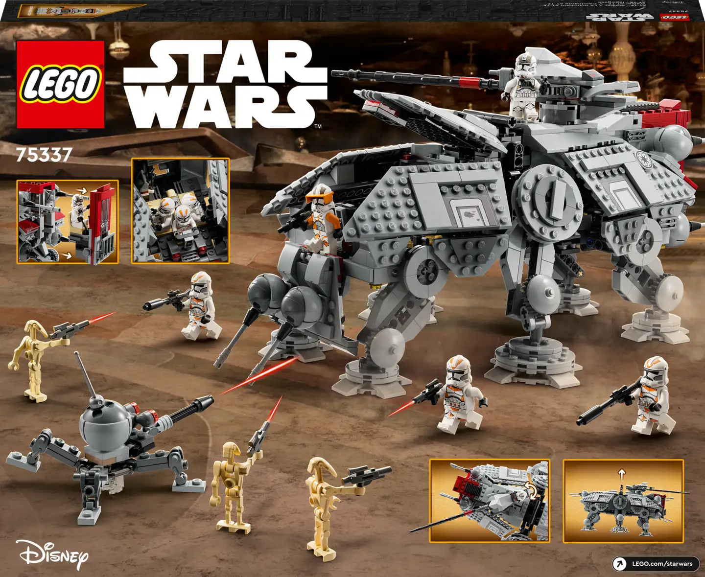 LEGO® Star Wars™ 75337 AT-TE™-talsija - 2