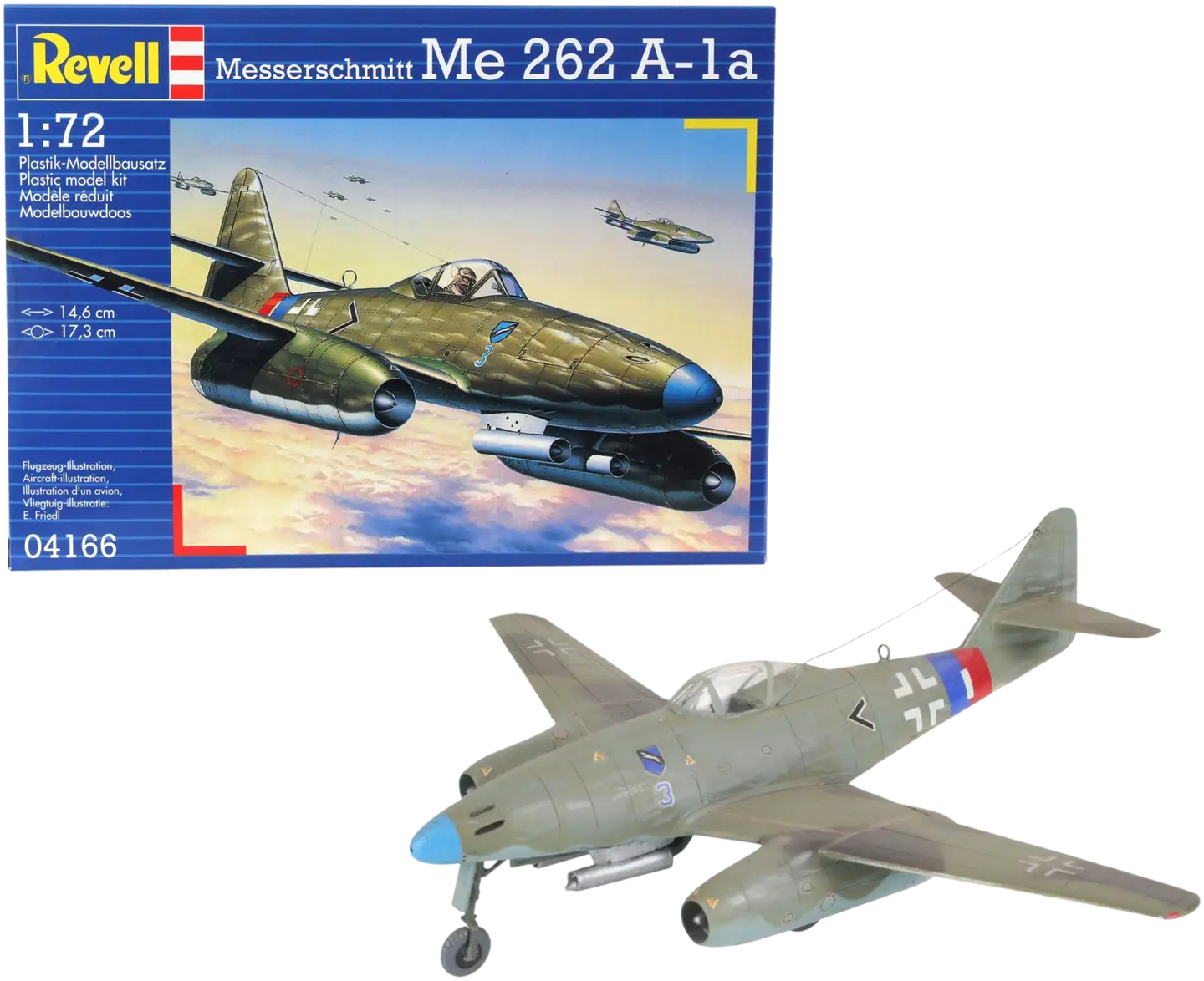 Revell potkurikoneet 1:72 rakennussarja lajitelma - 3