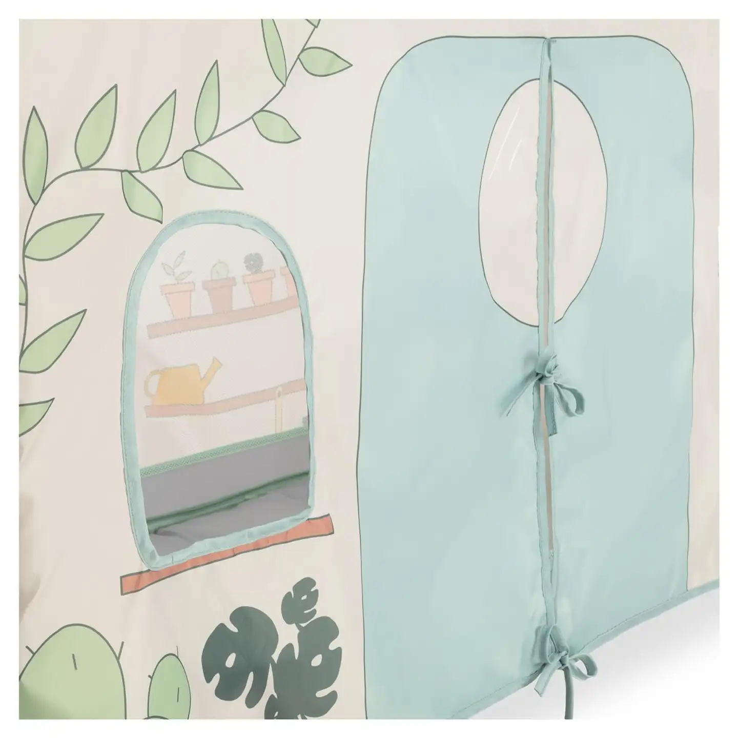 Hauck päällinen matkasänkyyn Travel Bed kasvit - 9