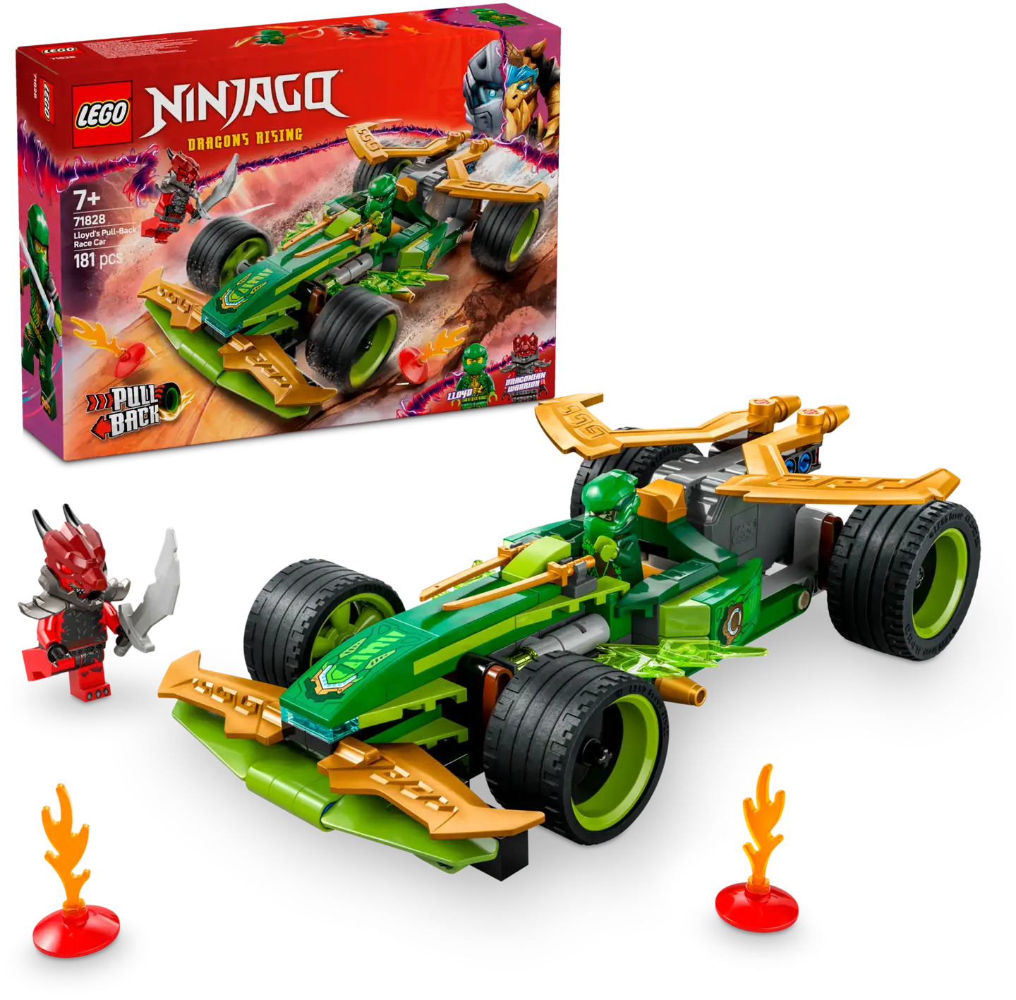 LEGO® Ninjago 71828 Lloydin vetomoottorikilpa-auto - 1