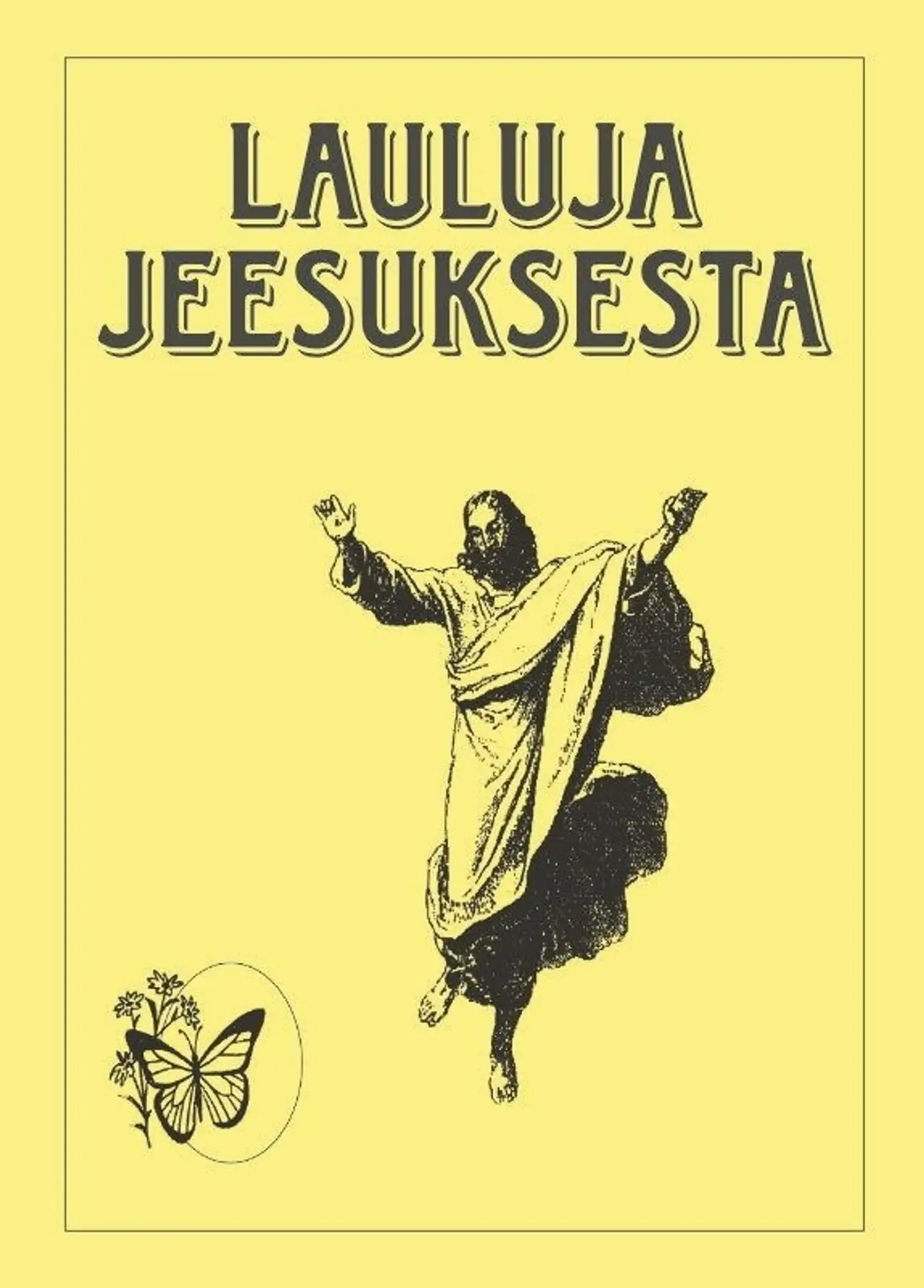 Lauluja Jeesuksesta - akordein (isotekstinen A4)