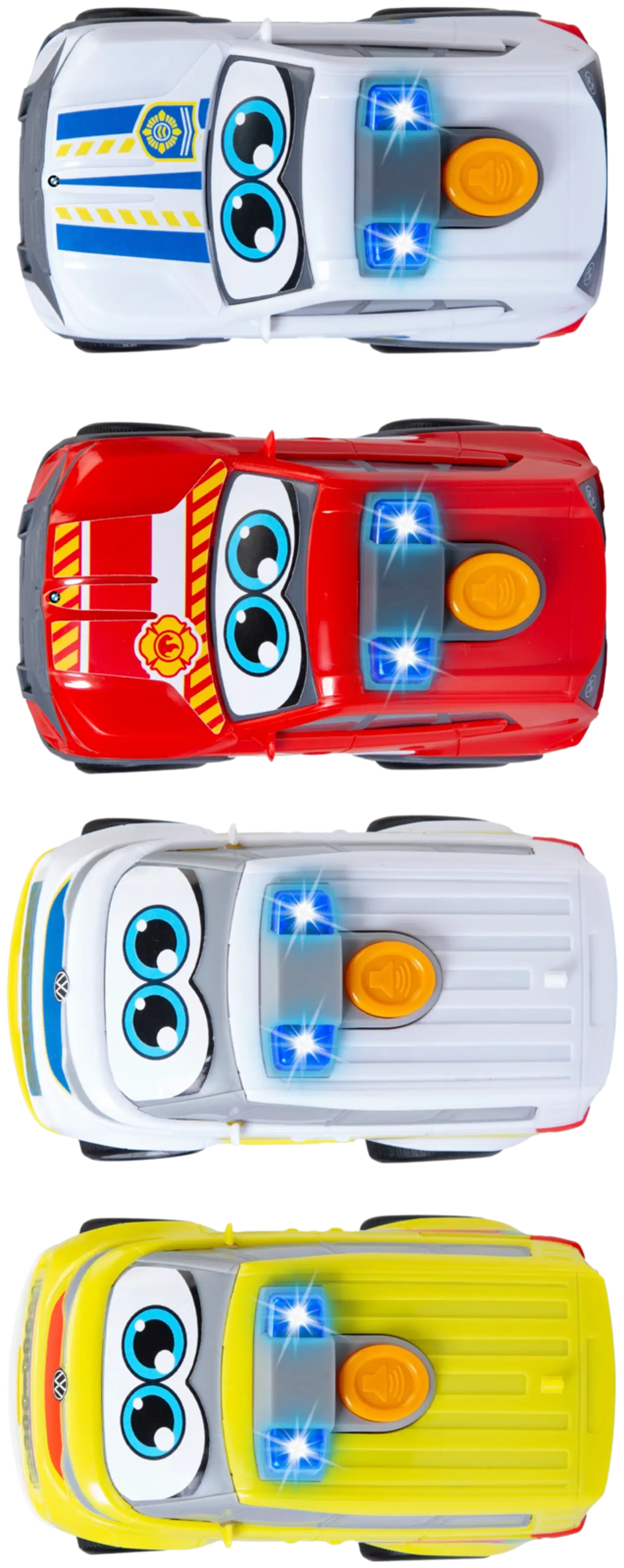 Dickie Toys ABC hälytysajoneuvot 12 cm valo- ja äänitehostein lajitelma - 5