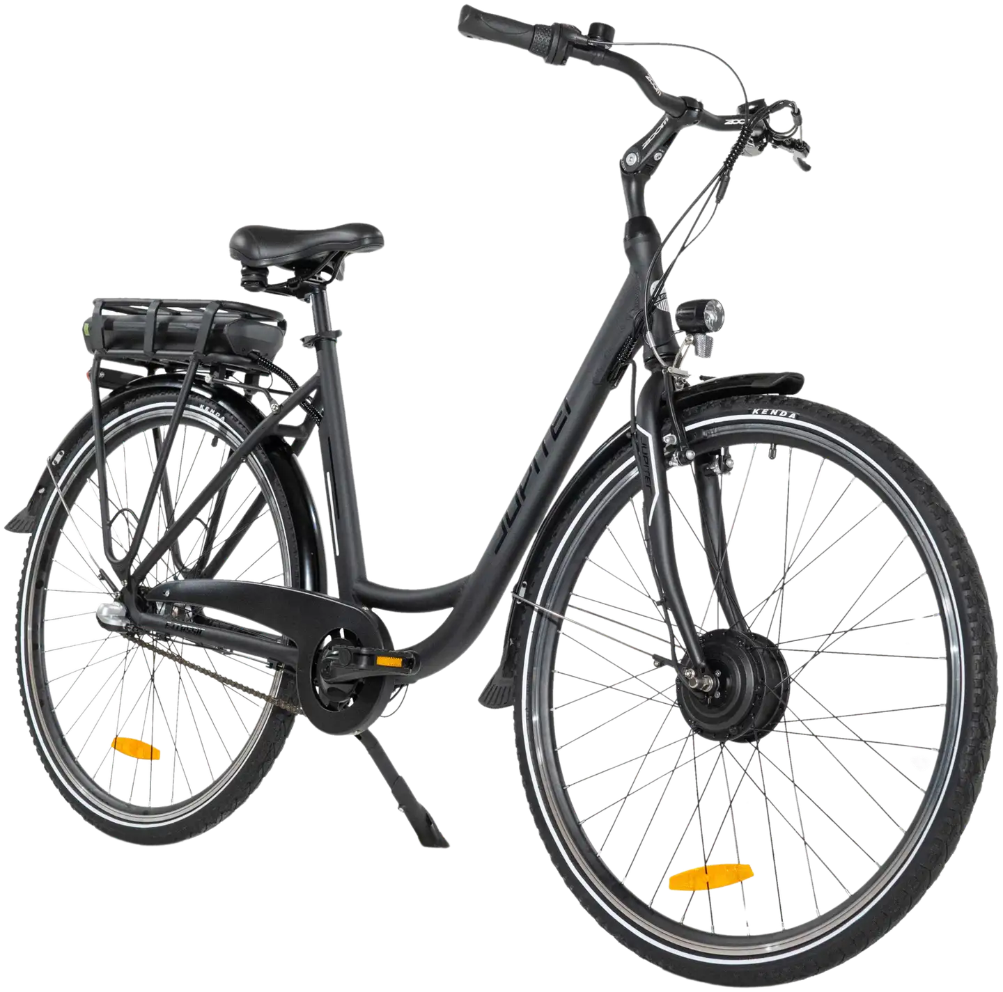 Jupiter e-Classic 28" sähköpyörä 3-vaihdetta runko 50 cm musta - 2