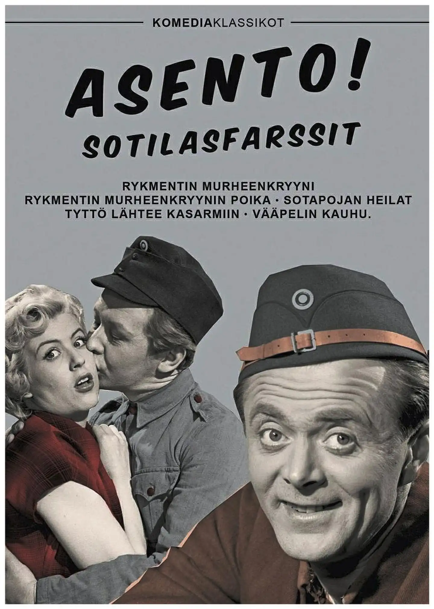 Sotilasfarssi komediaklassikot Box 4DVD