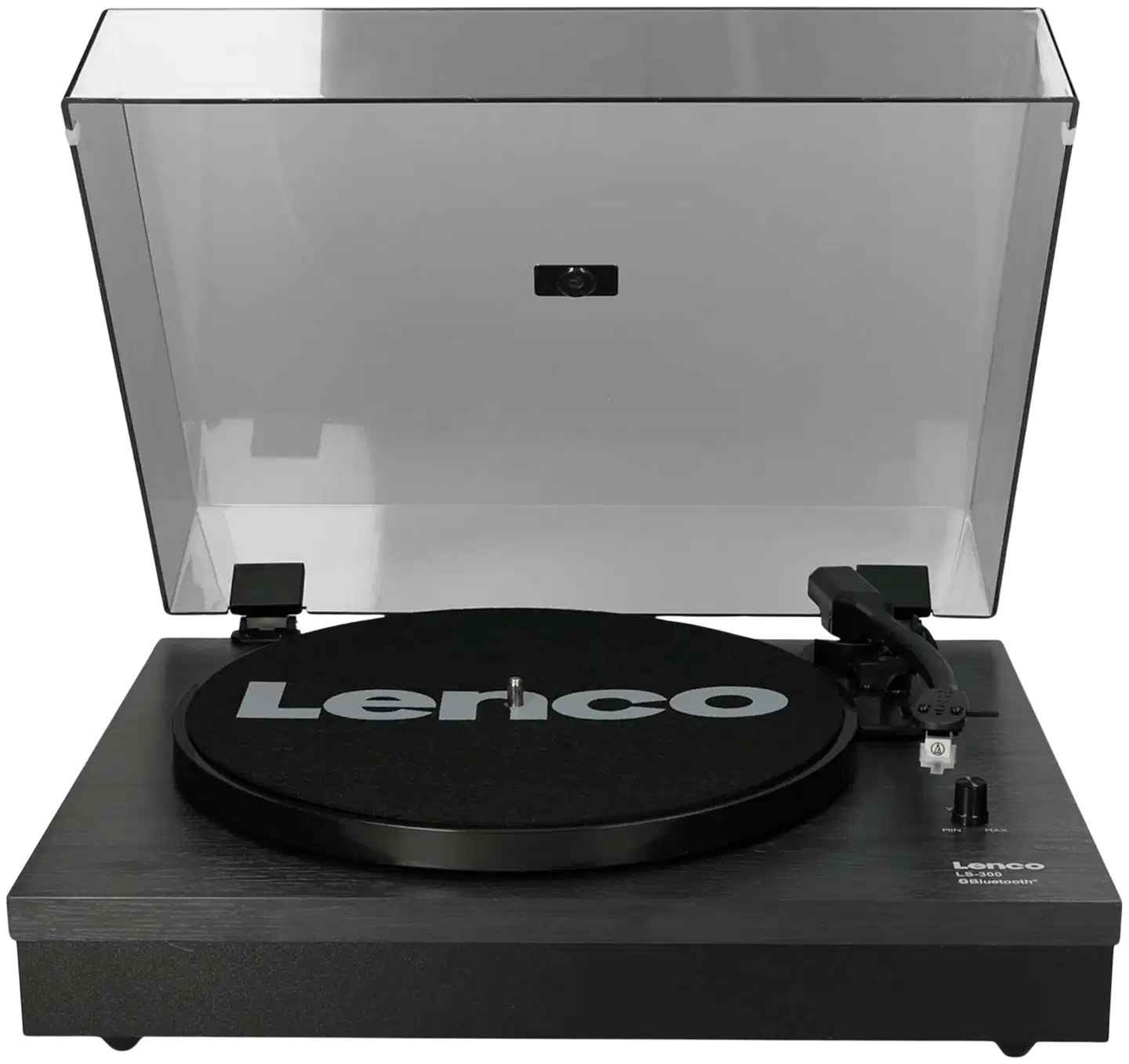 Lenco levysoitin kahdella kaiuttimella 2x10W LS-300BK musta - 2