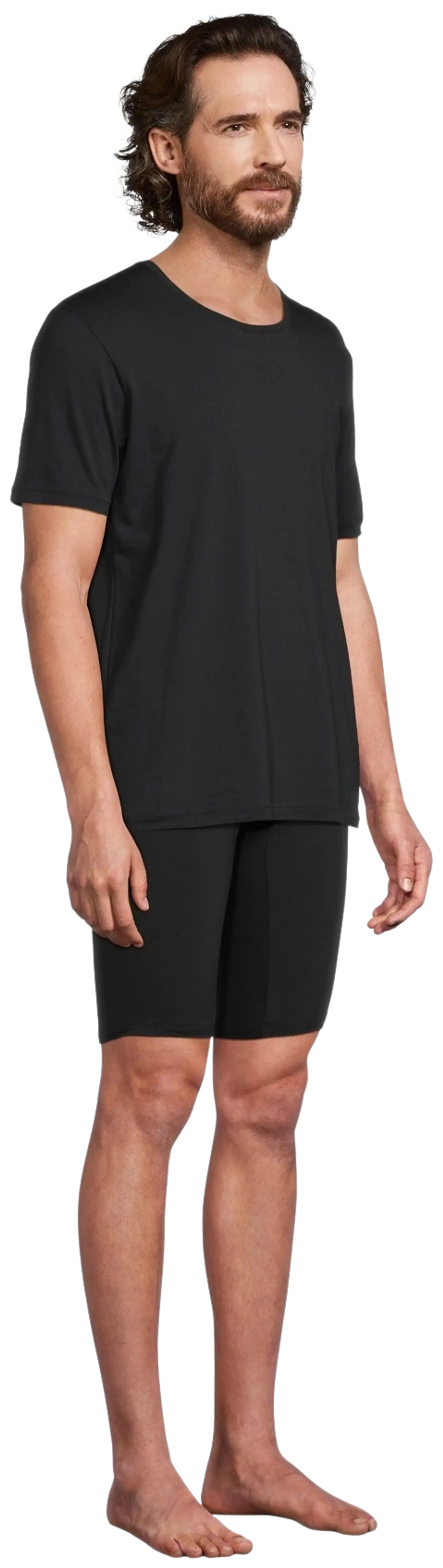 House miesten lyhythihainen aluspaita 190H342365 - BLACK - 4