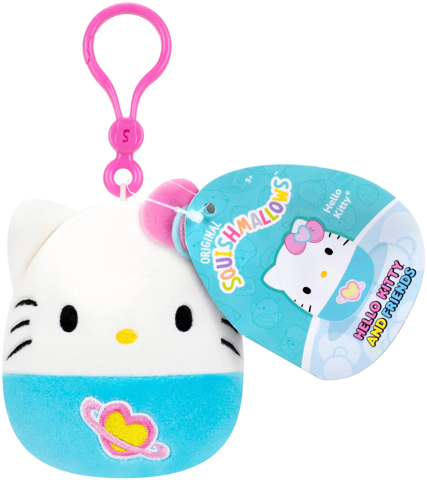 Squishmallows 9 cm Hello Kitty ja ystävät Kawaii Tokyo klipsipehmo - 2