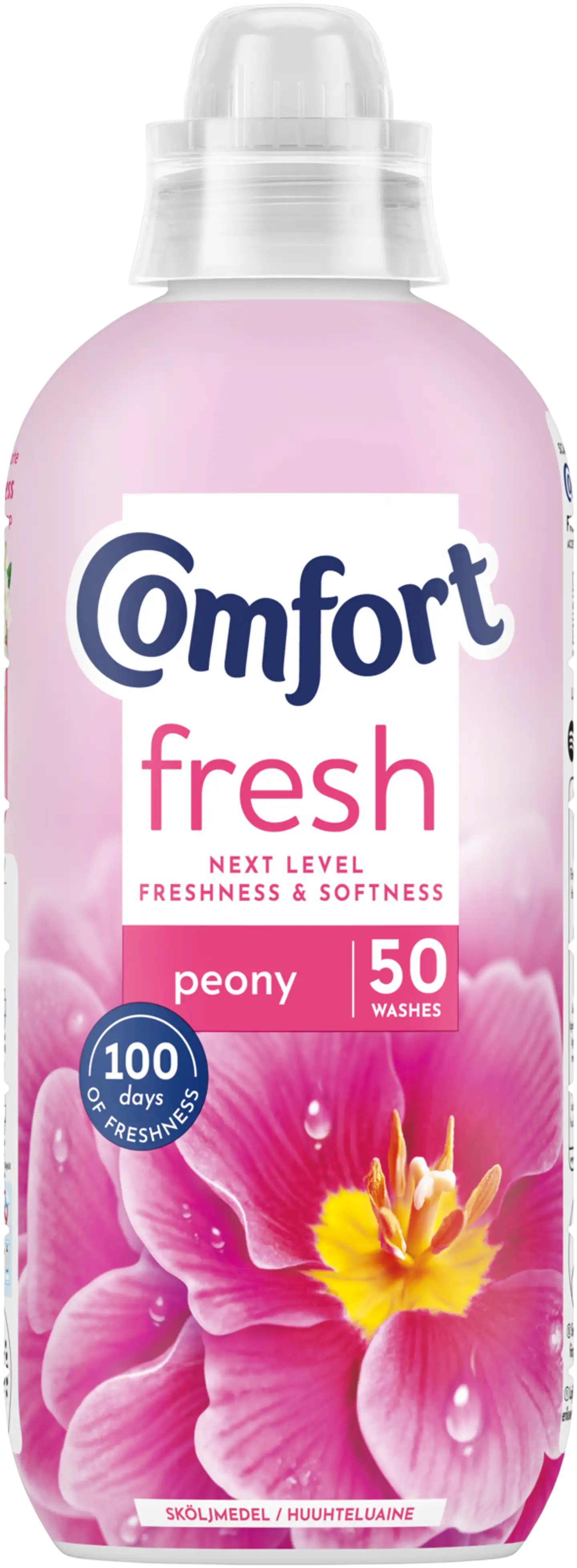 Comfort peony Huuhteluaine pitkäkestoinen tuoksu 762 ml