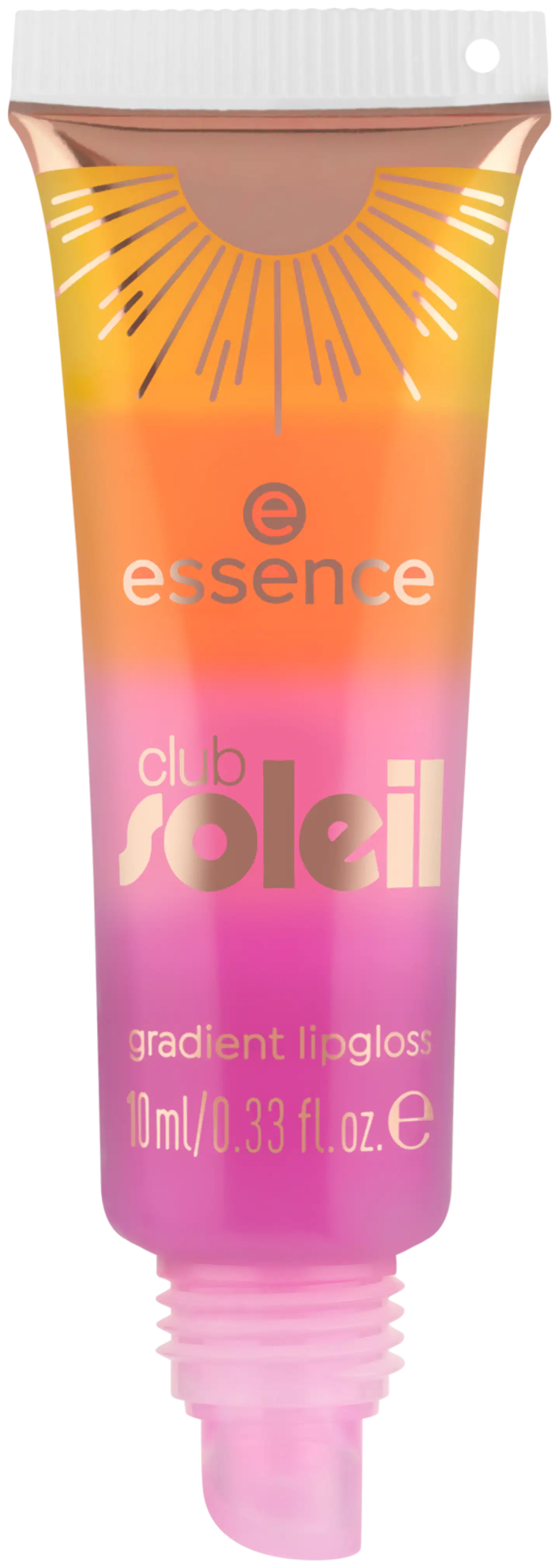 essence club SOLEIL gradient lipgloss 01 Heatwave Kiss 10 ml - 2