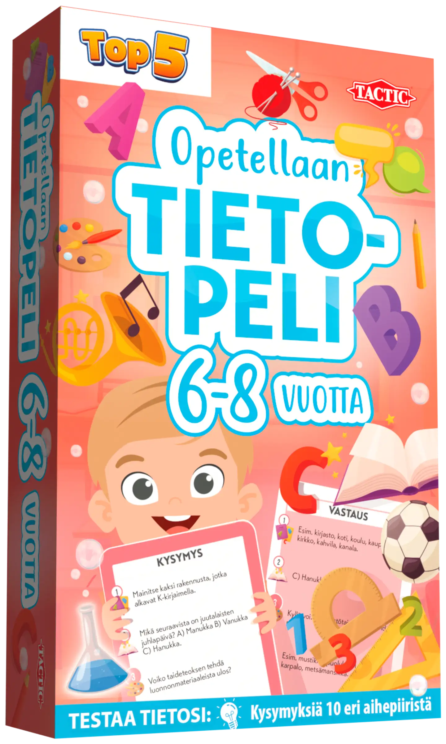 Tactic peli Opetellaan Tietopeli, erilaisia - 4