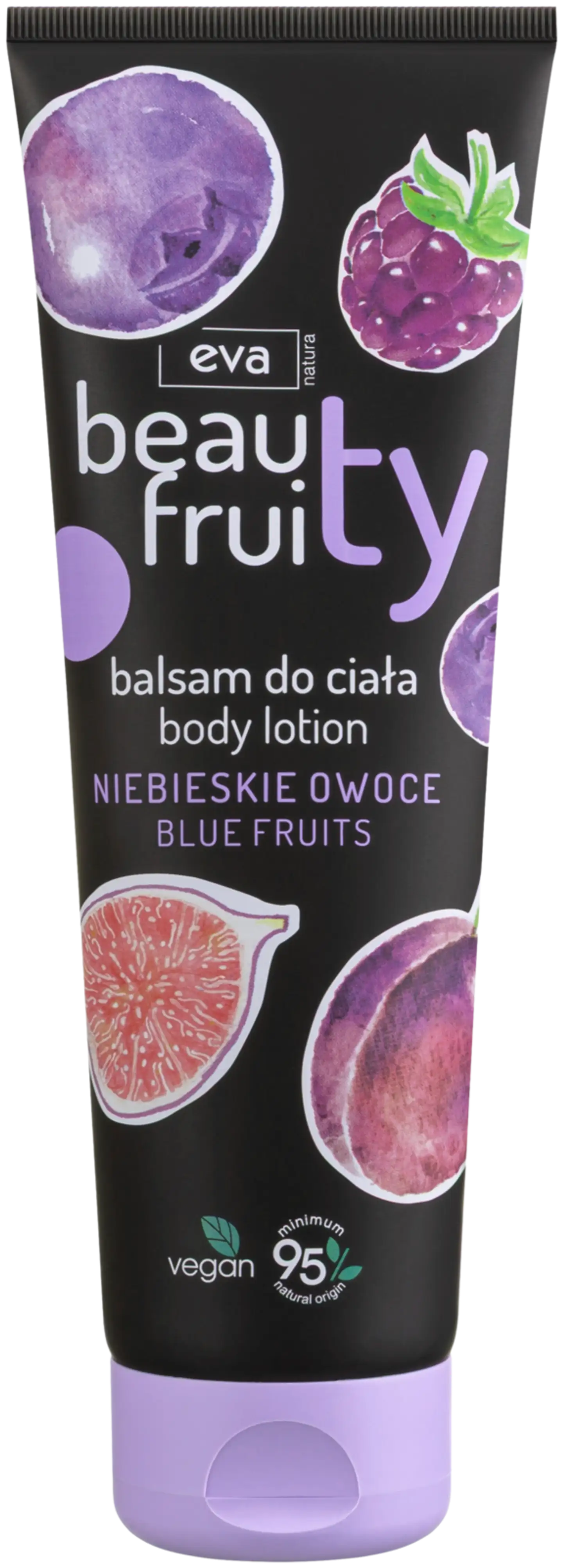 Eva natura beauty fruity blue fruits vartalovoide 250 ml