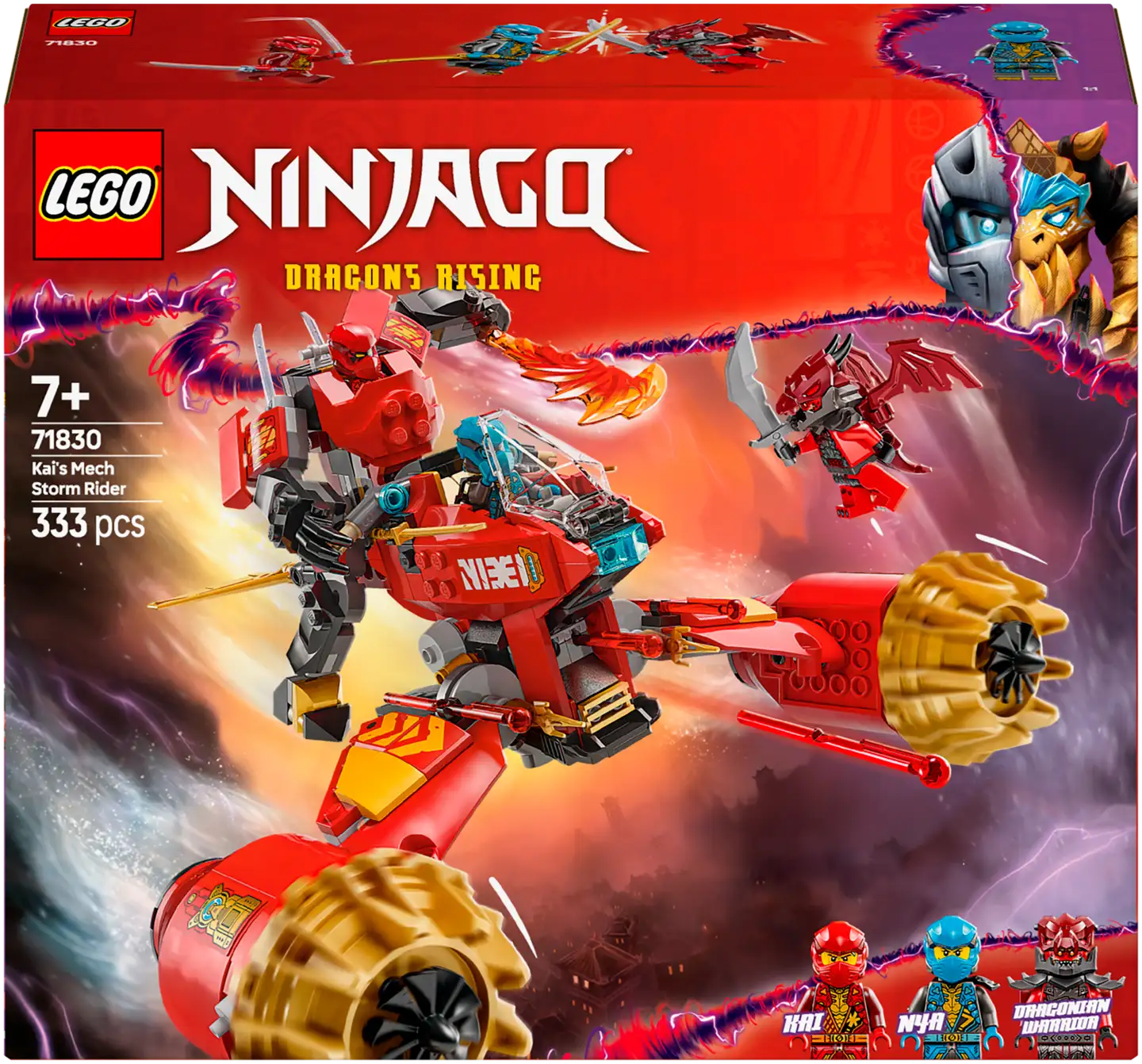 LEGO® Ninjago 71830 Kain myrskynratsastajarobotti - 2