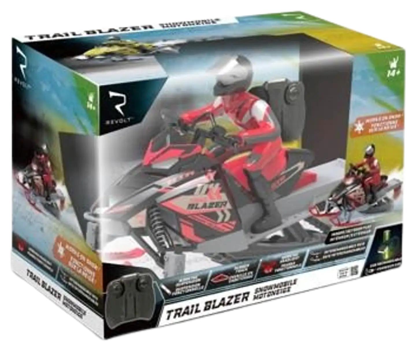 Revolt RC-moottorikelkka Trail Blazer Snowmobile 1:6 - 3