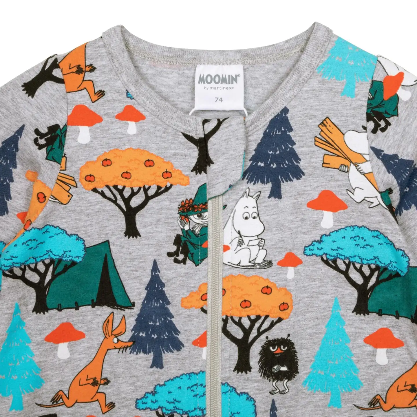 Moomin By Martinex vauvojen pyjama 584726 - HARMAA - 2