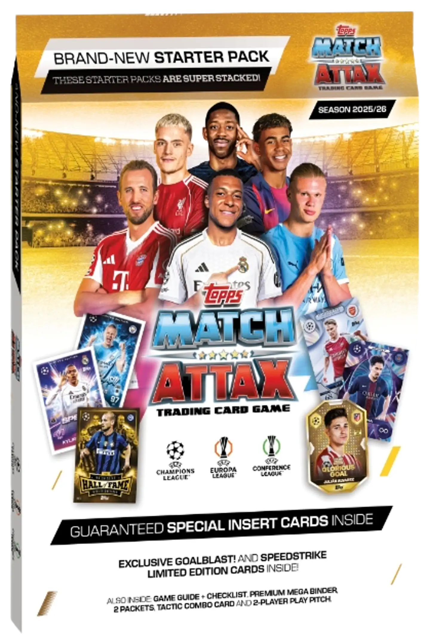 Topps Match Attax Mestarien Liiga Aloituspakkaus