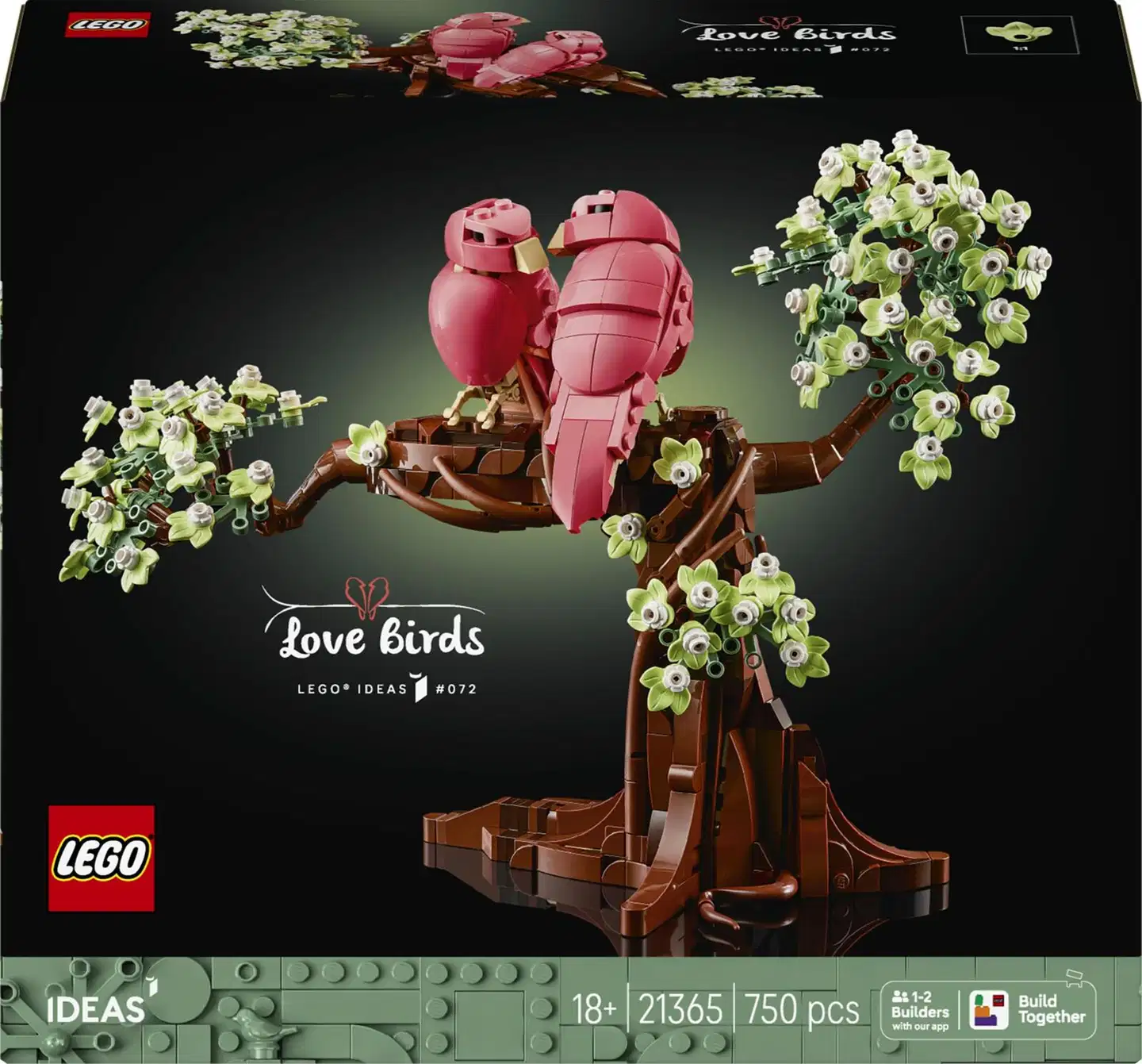 LEGO® Ideas 21365 Rakastuneet linnut - 3