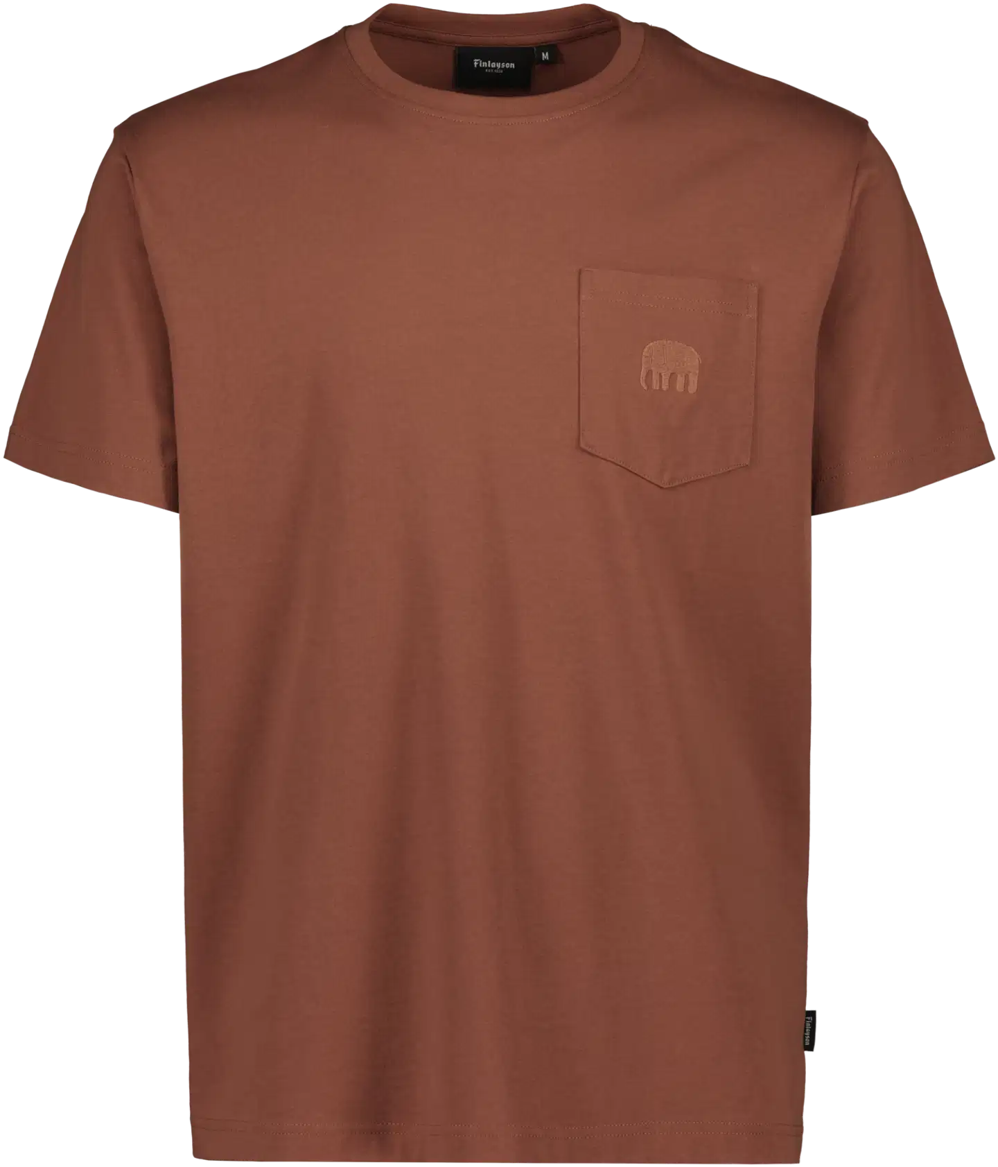 Finlayson miesten t-paita Elefantti - Copper - 1