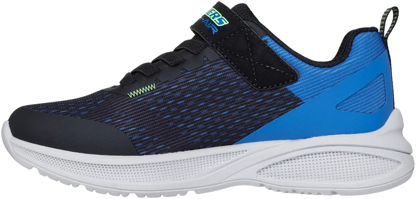 Skechers lasten lenkkari Microspec Max Advance  Squad-P - black/blue/lime - 2