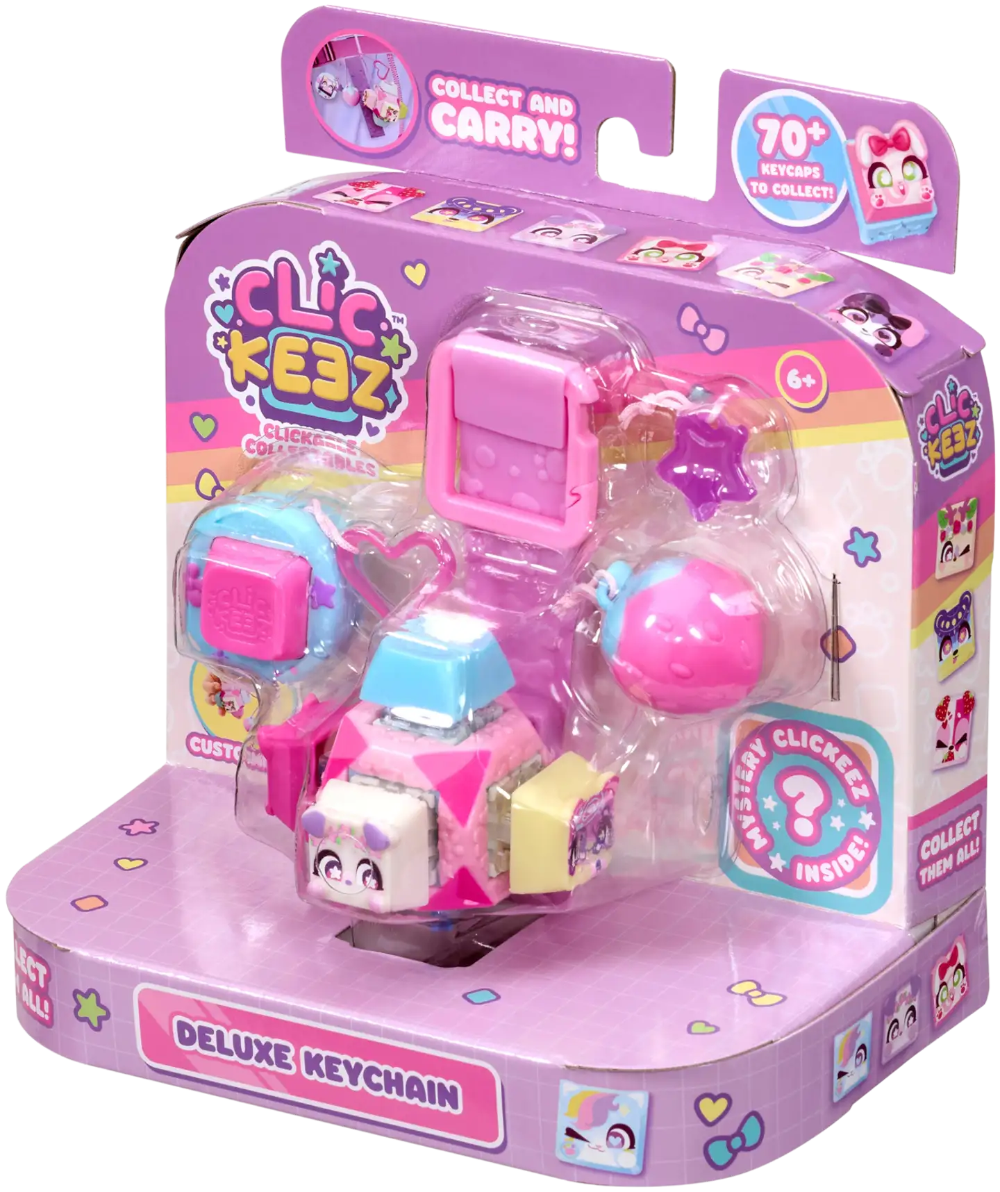 Clickeez Cube Firdget-Avaimenperä - 4