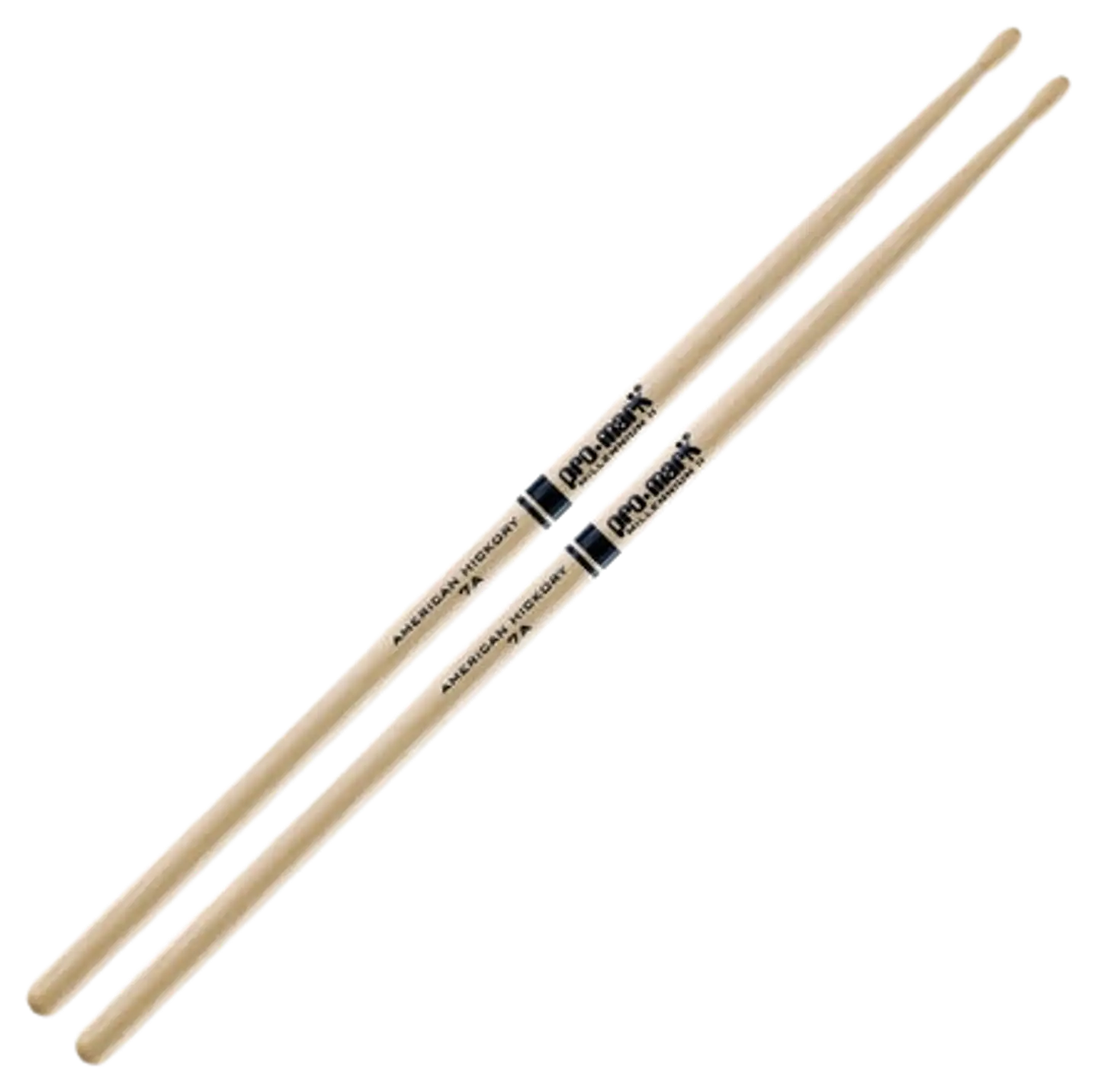 Promark rumpukapulat 7A Hickory Wood Tip