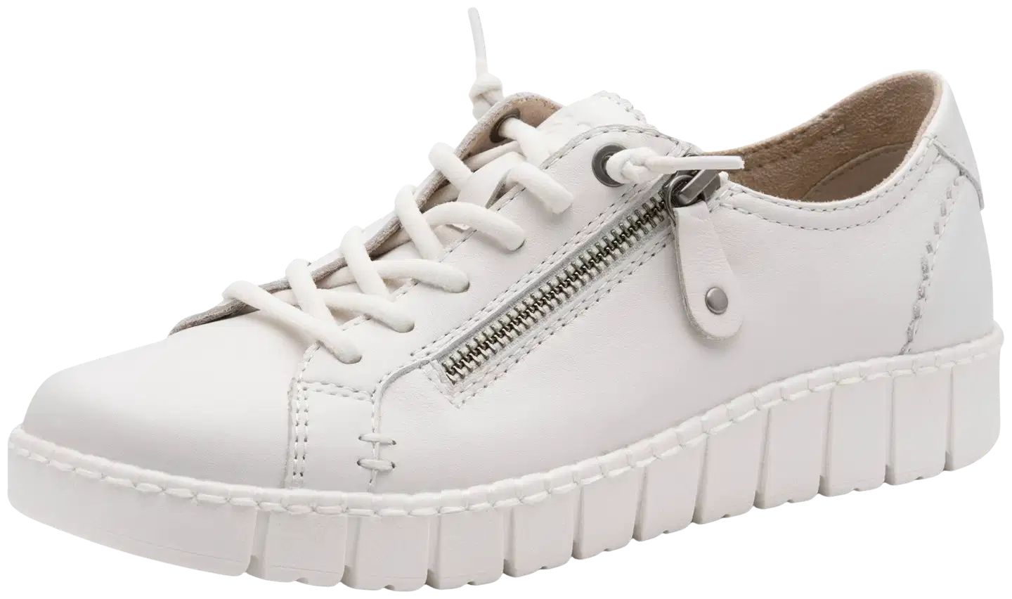 Jana shoes kävelykenkä 23704 - WHITE - 1