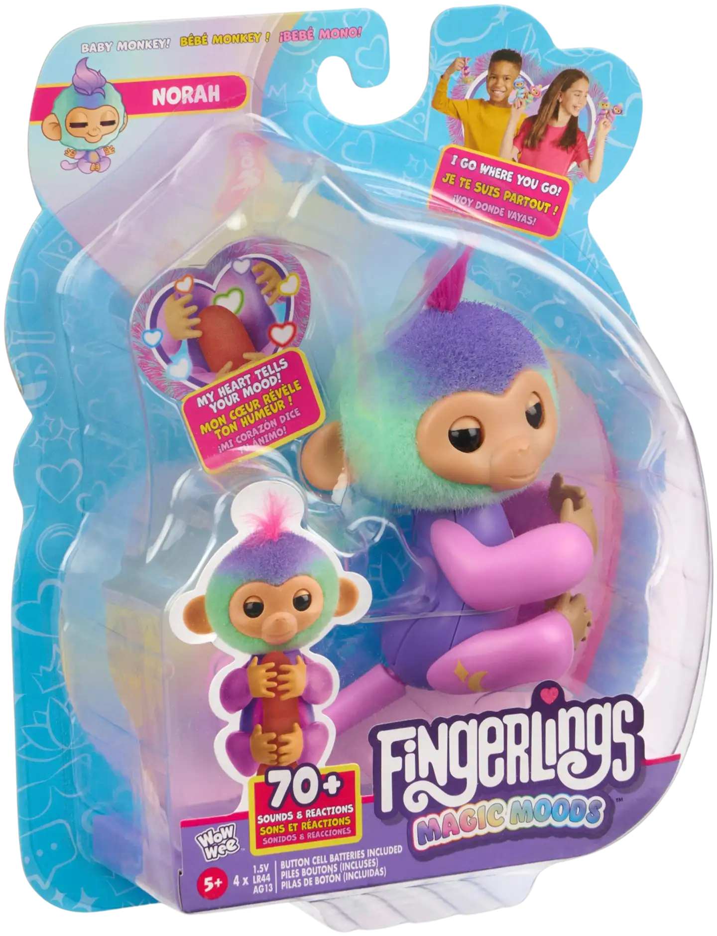 Fingerlings onnea ennustava taika apina - 2