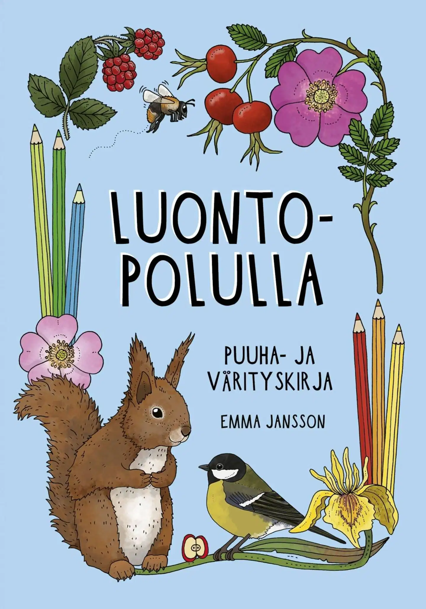 Jansson, Luontopolulla - Puuha- ja värityskirja