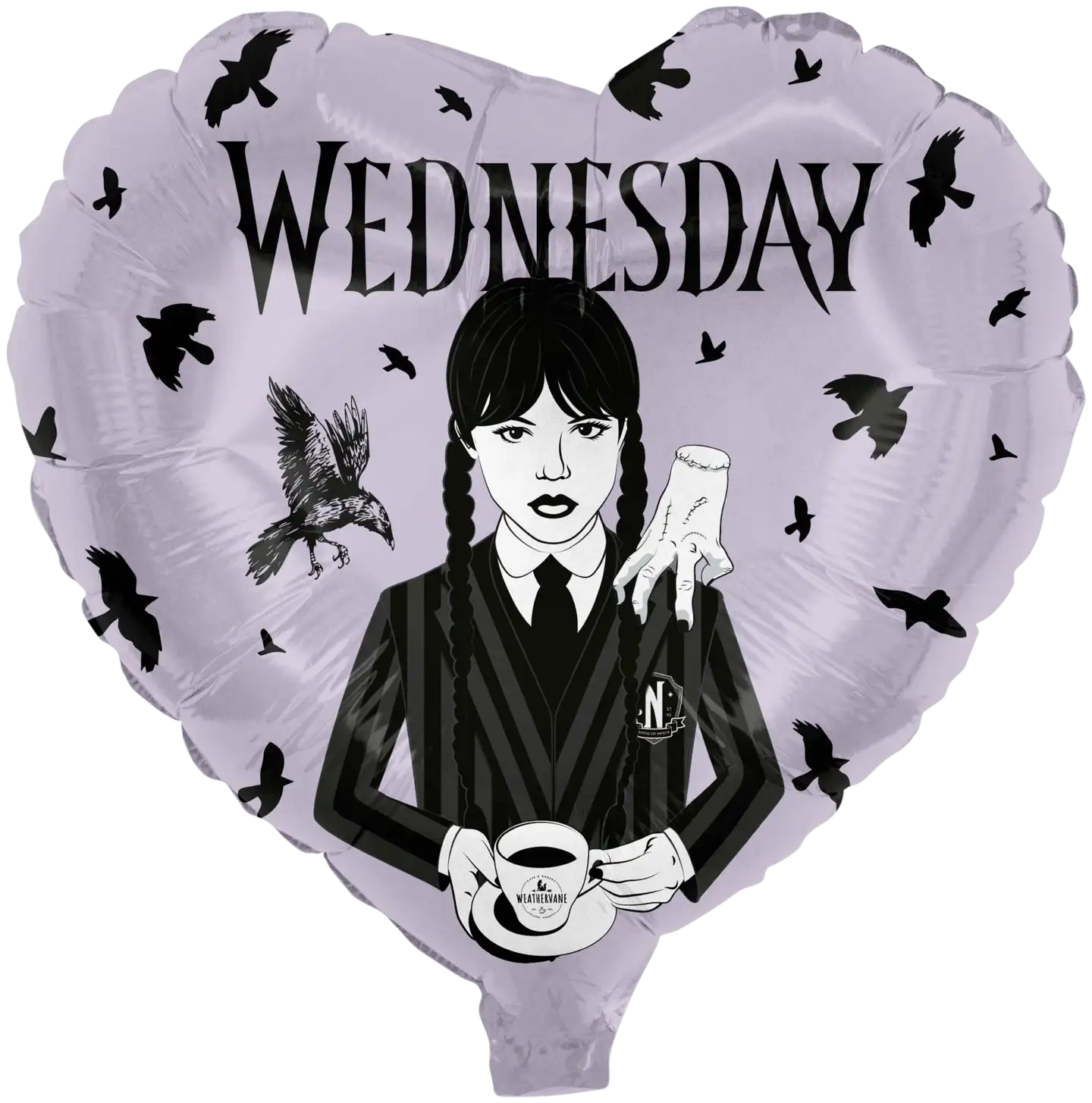 Foliopallo Wednesday sydän
